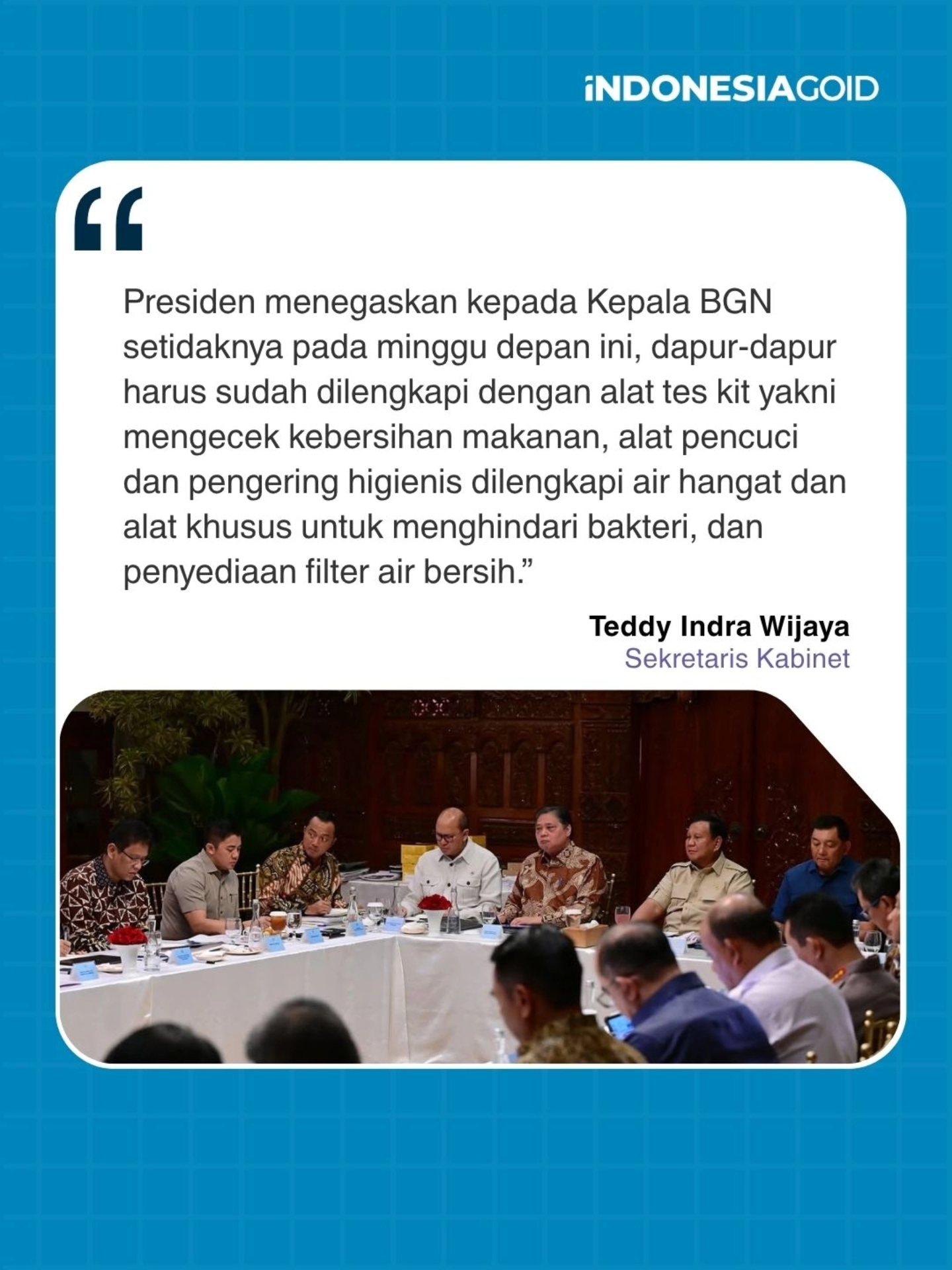 INDONESIA GOID - Presiden Prabowo Subianto memerintahkan... | Facebook