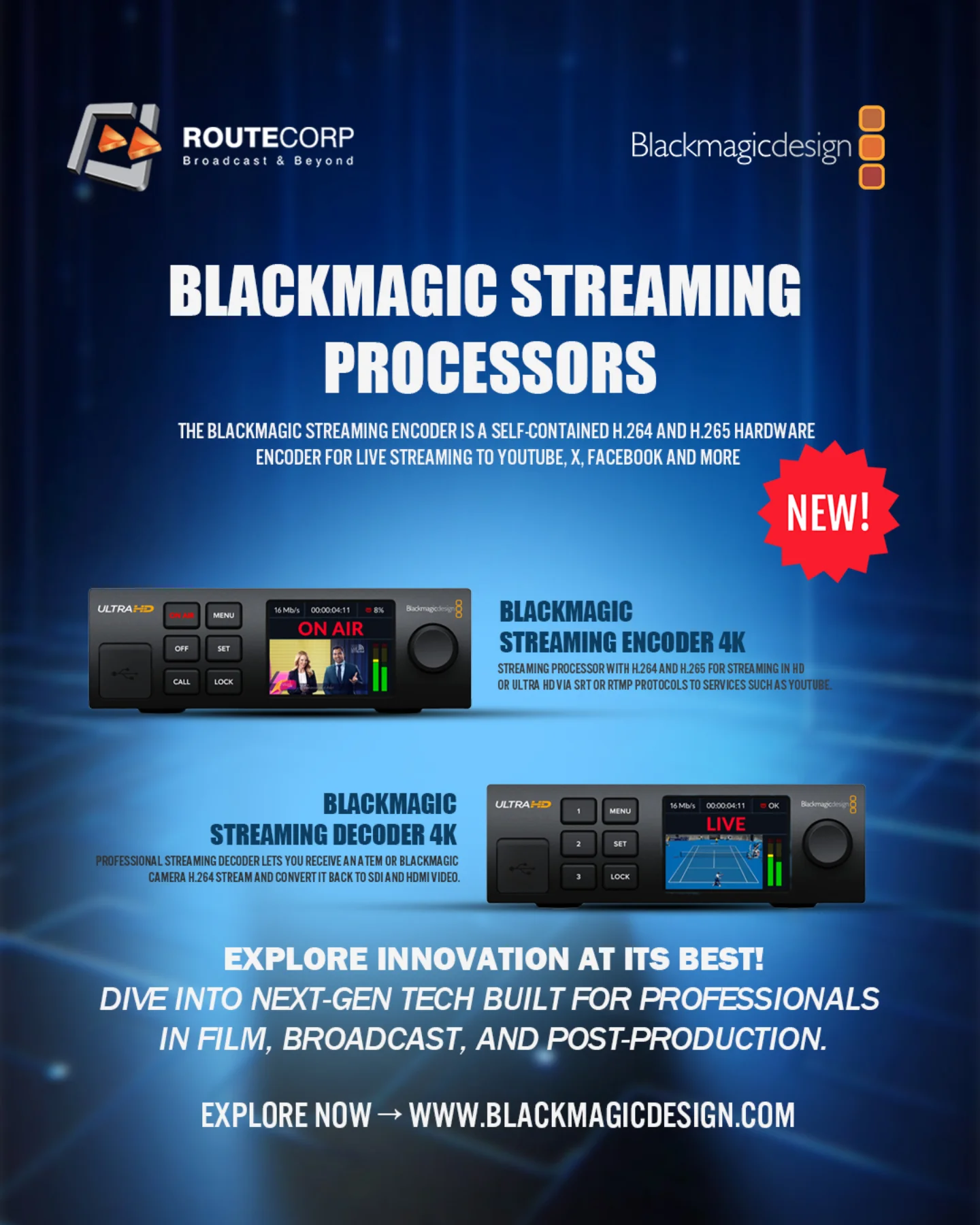 Routecorp - 🎛️ Stream Smarter, Broadcast Better! Meet the new ...