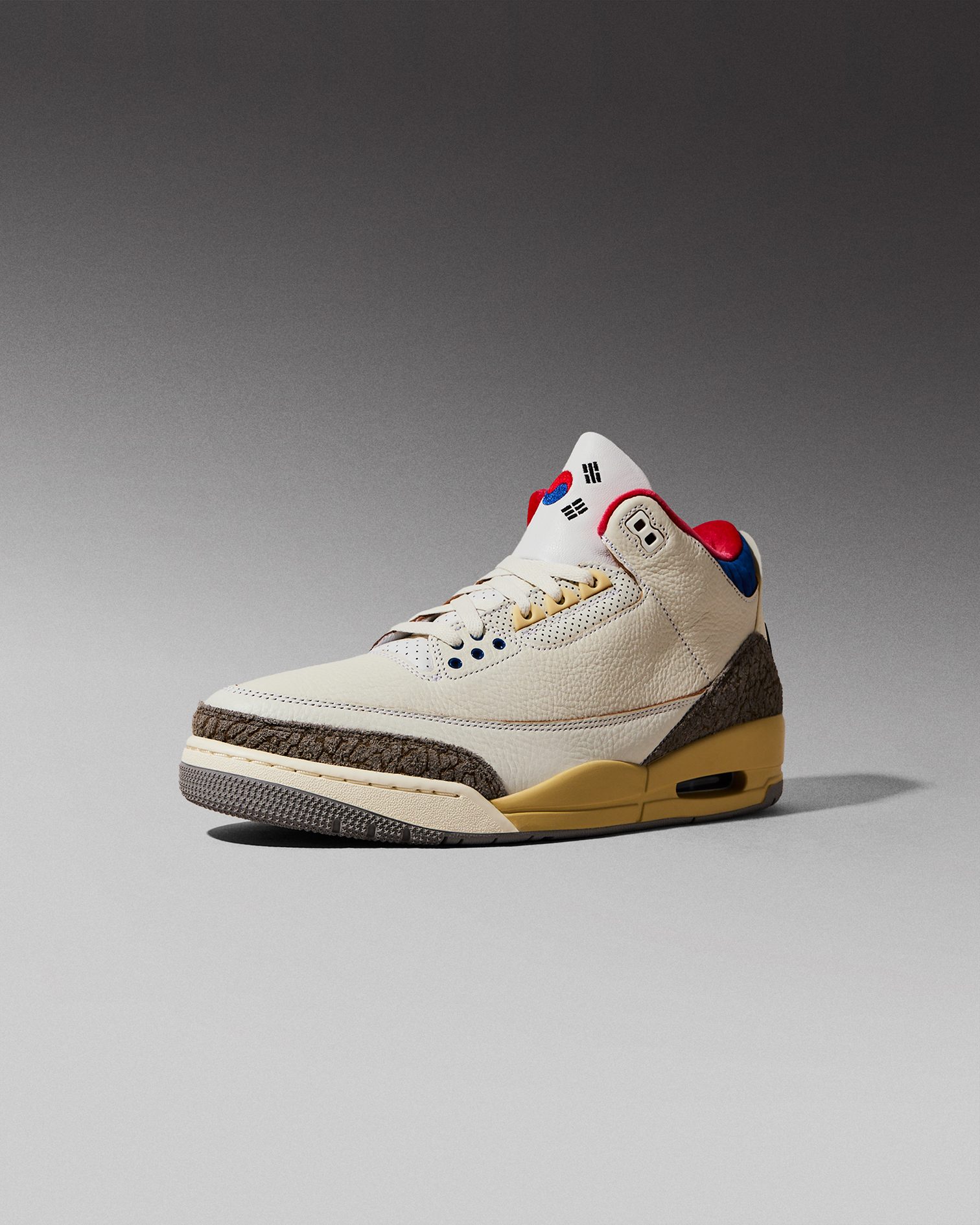 Paying homage to the 1988 Seoul Olympics, the Air Jordan 3 Retro 