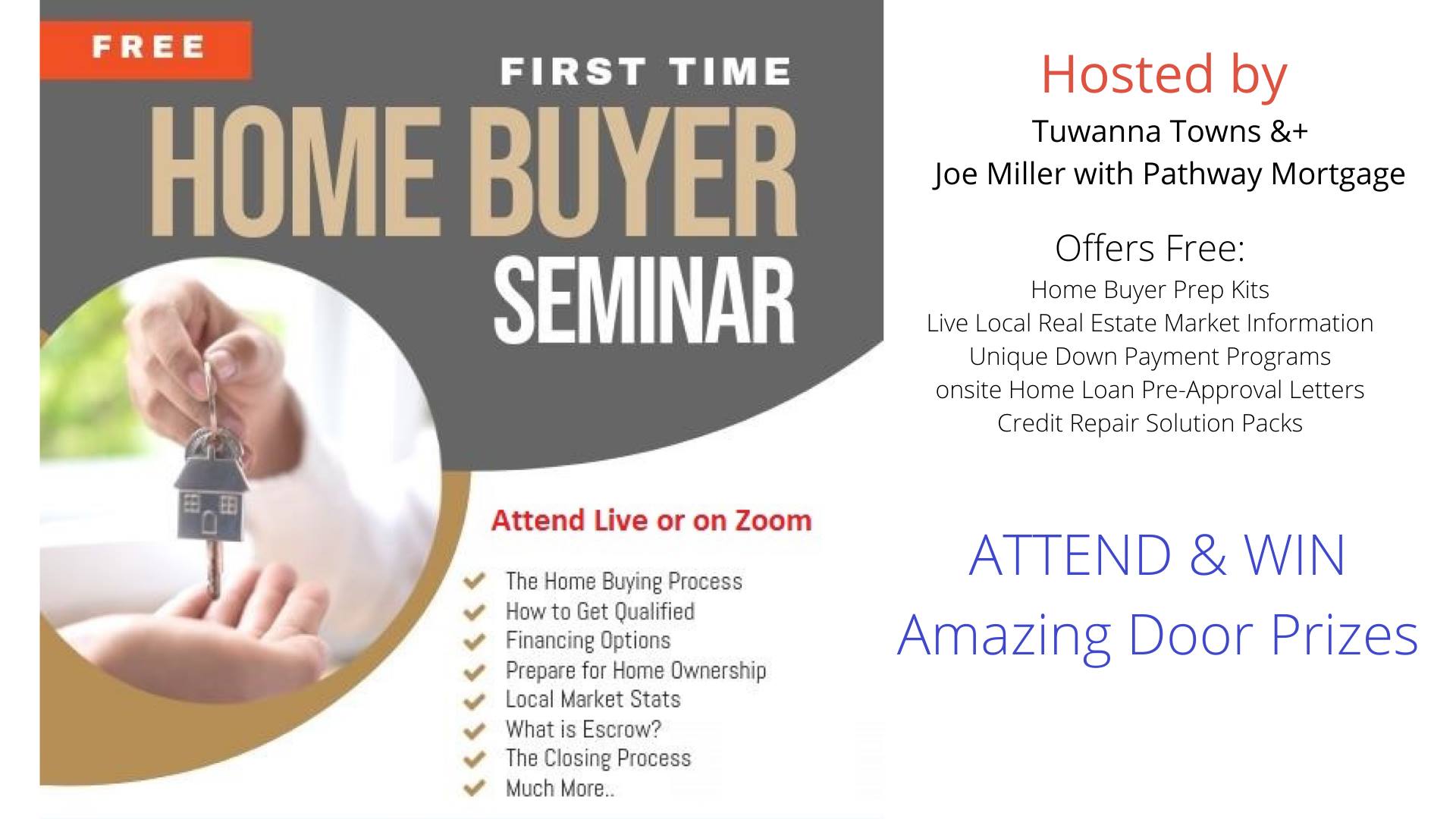 First Time Home Buyer Seminar