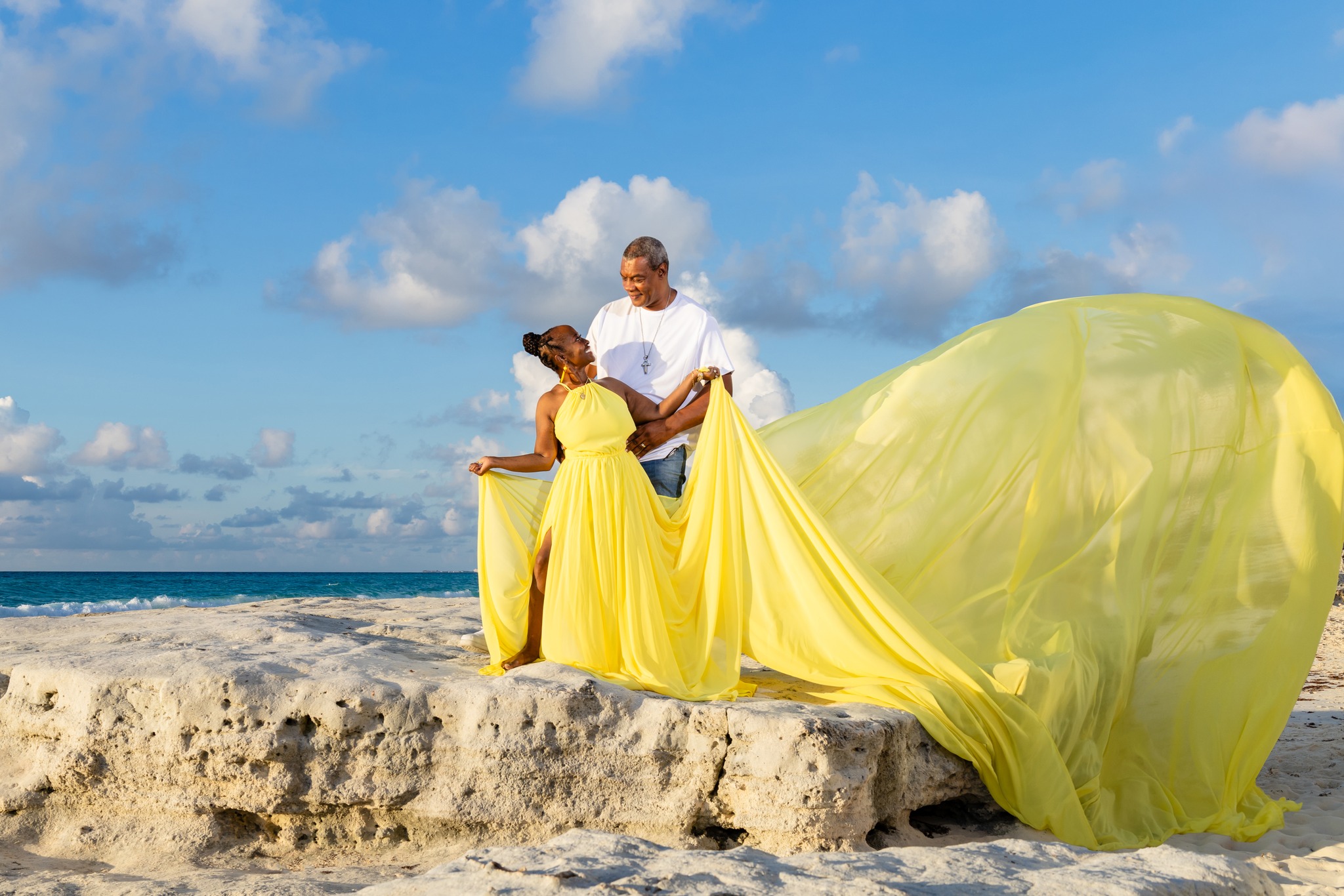 beach couple photoshoot dress What colors should couples wear for a beach photoshoot? Start with these    Picking outfits for a beach session doesn't have to be stressful   the right colors can make your