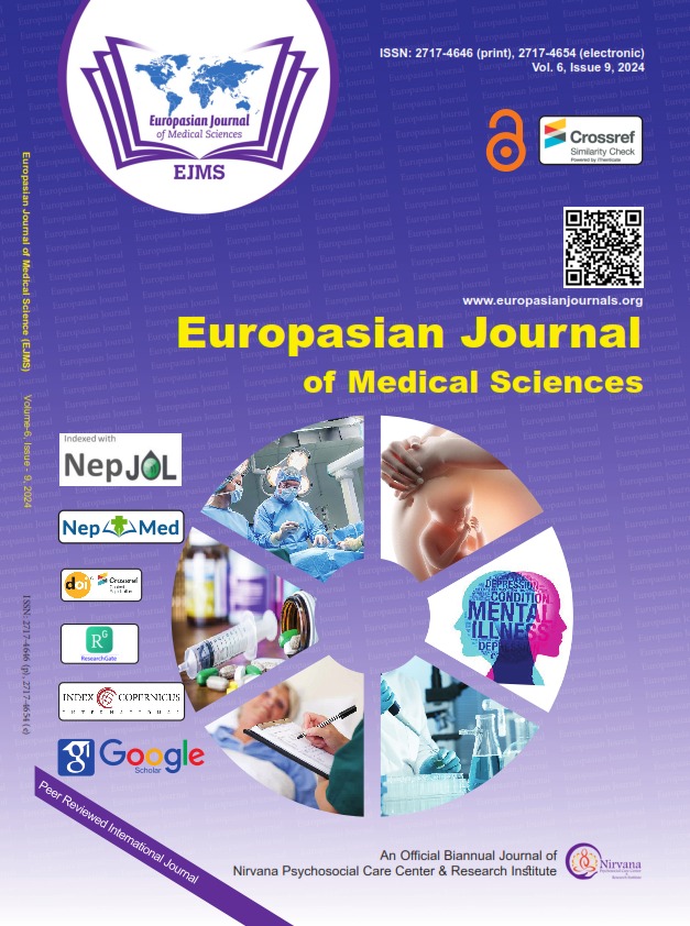 Europasian Journal of Medical Sciences