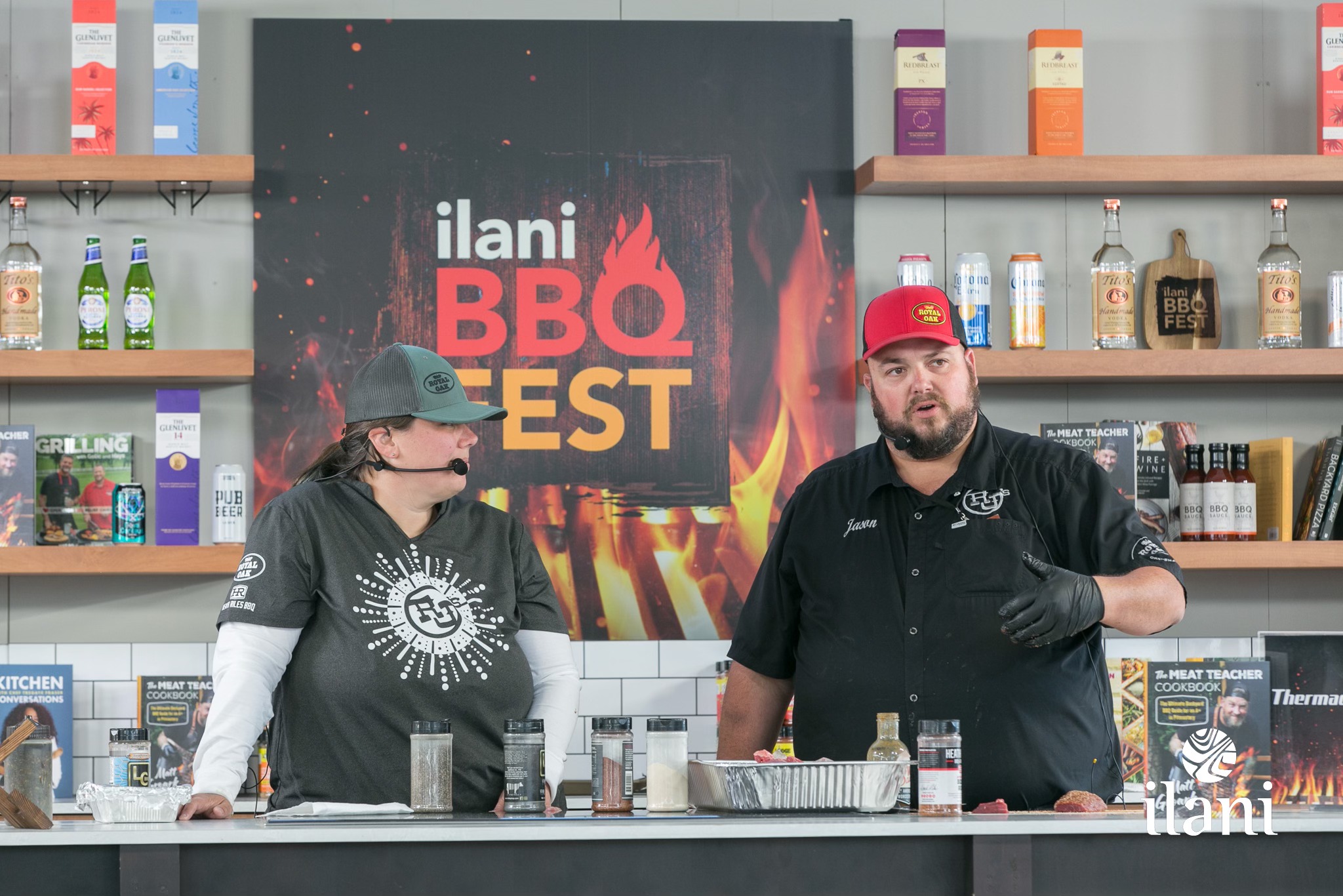 ilani - ilani added a new photo — with RJ's Smokehouse and...