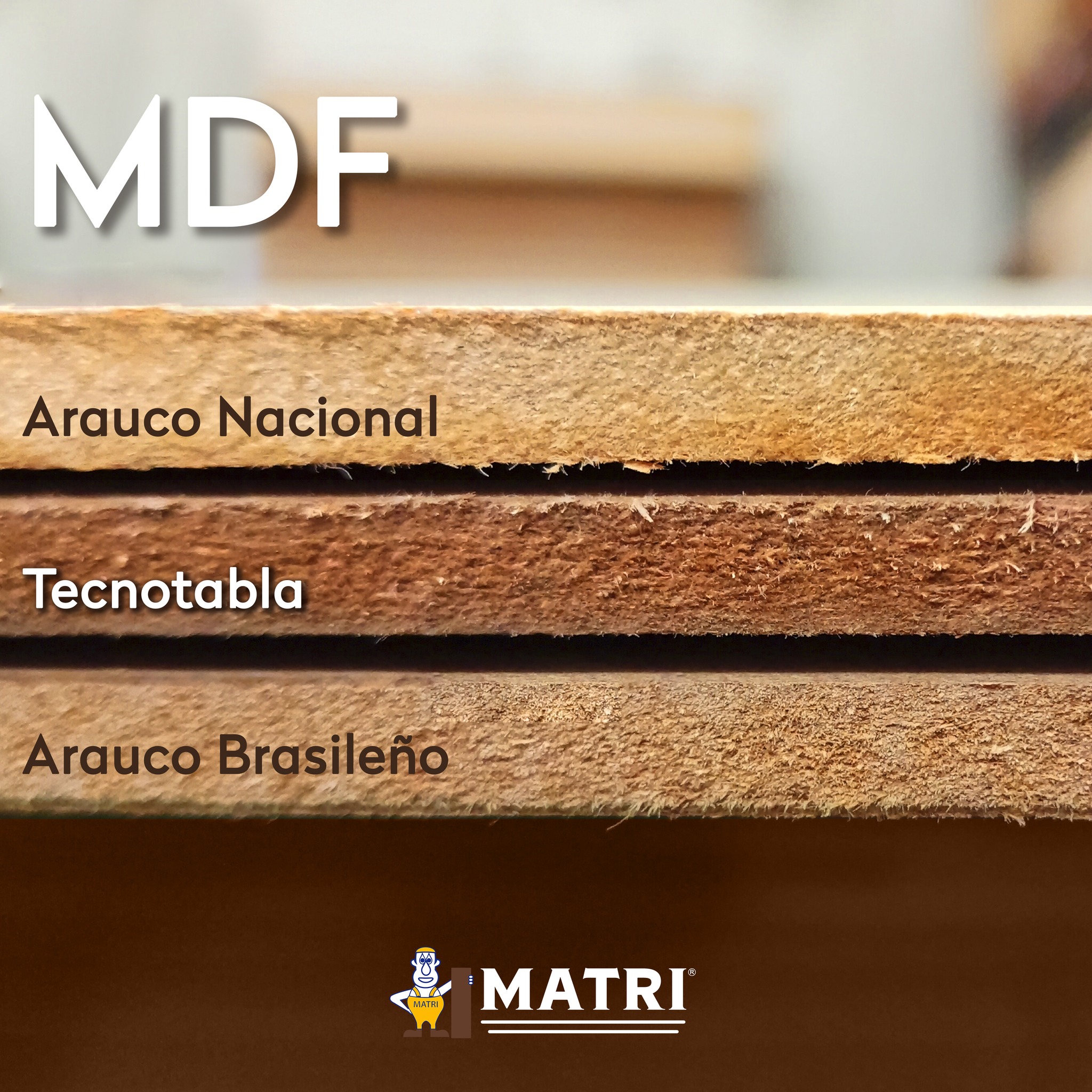 Maderas - 🪵 Conoce la diferencia entre los tonos de MDF más populares ...