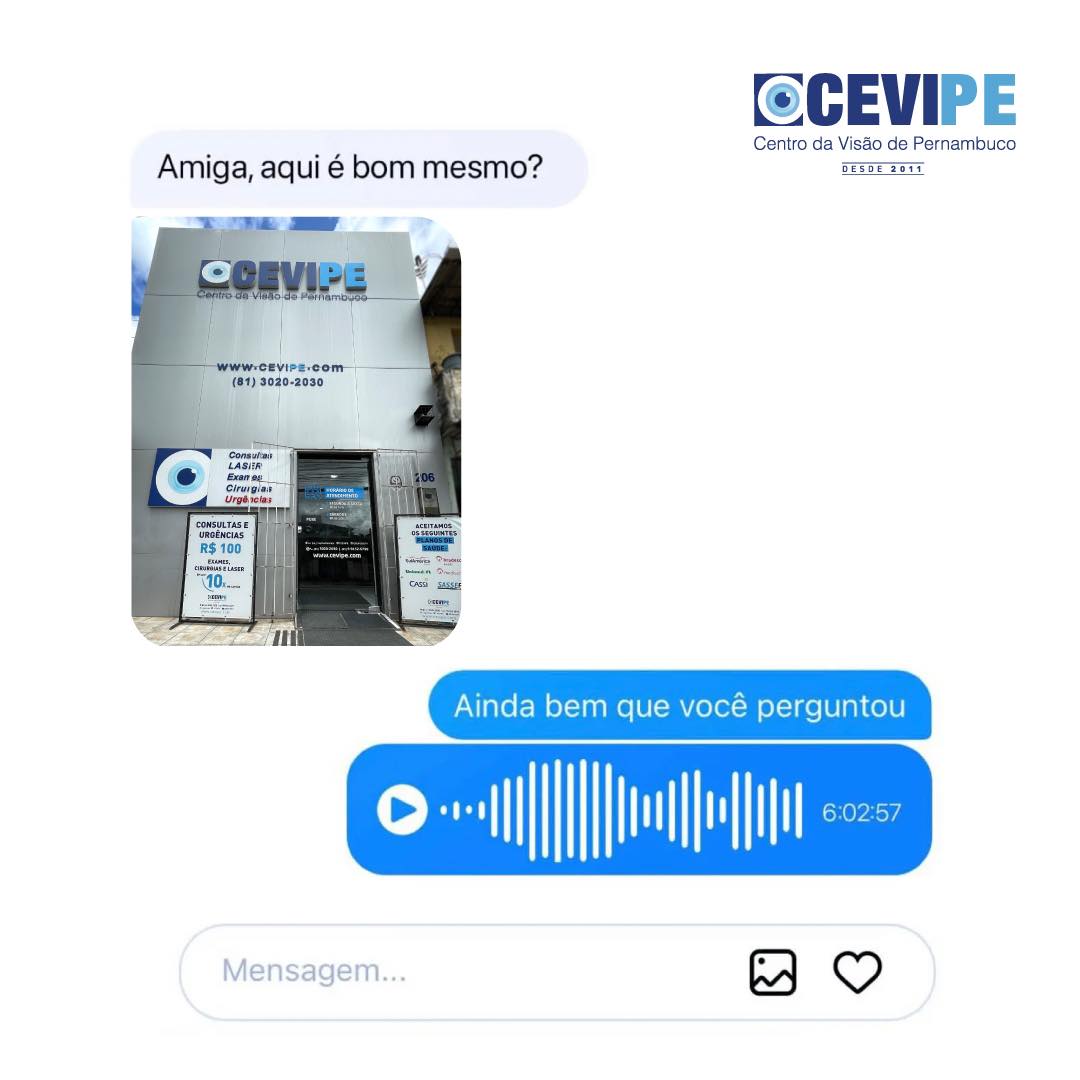 CEVIPE - Centro da Visão de Pernambuco | Paulista PE