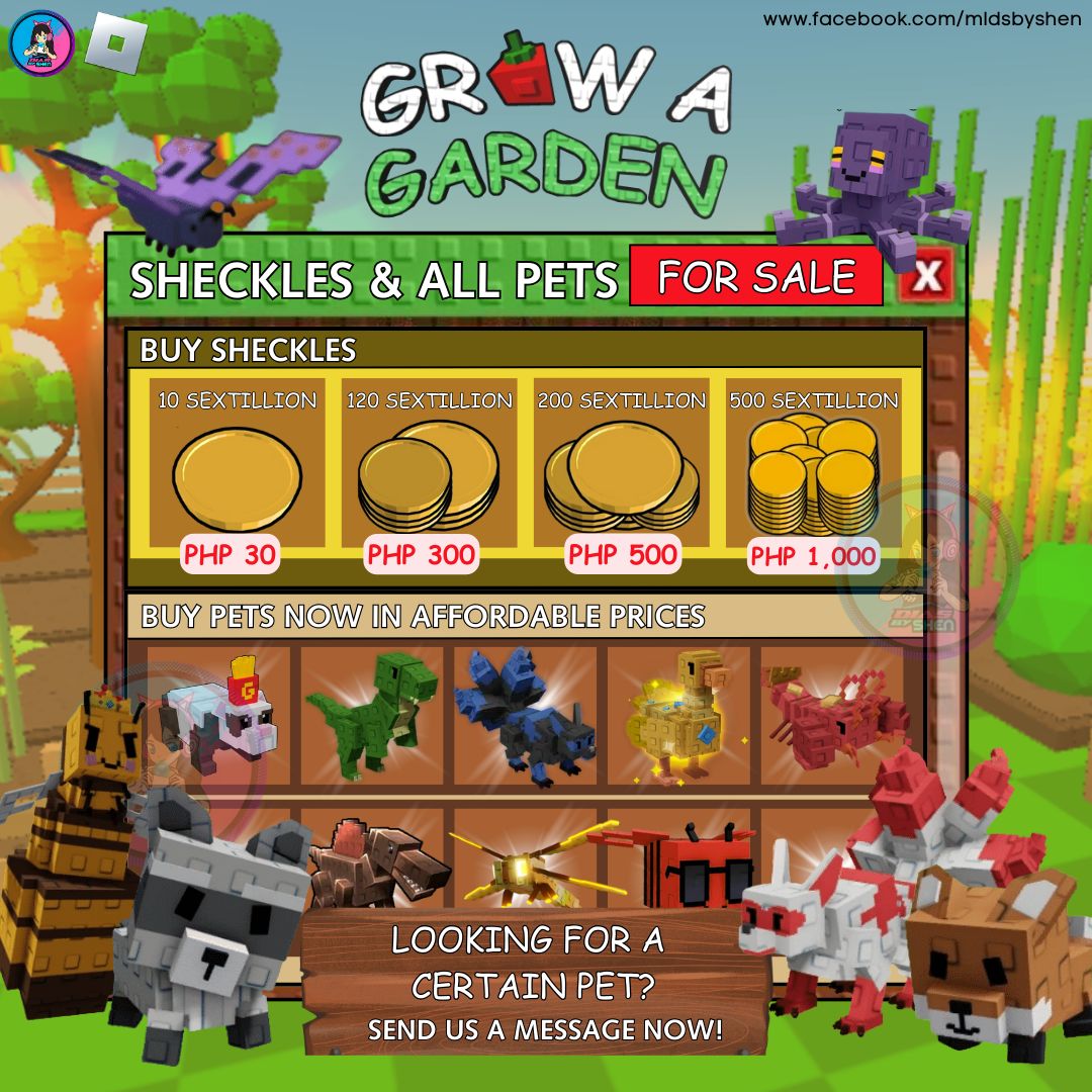 GROW A GARDEN (ROBLOX) BUY AND SELL PH