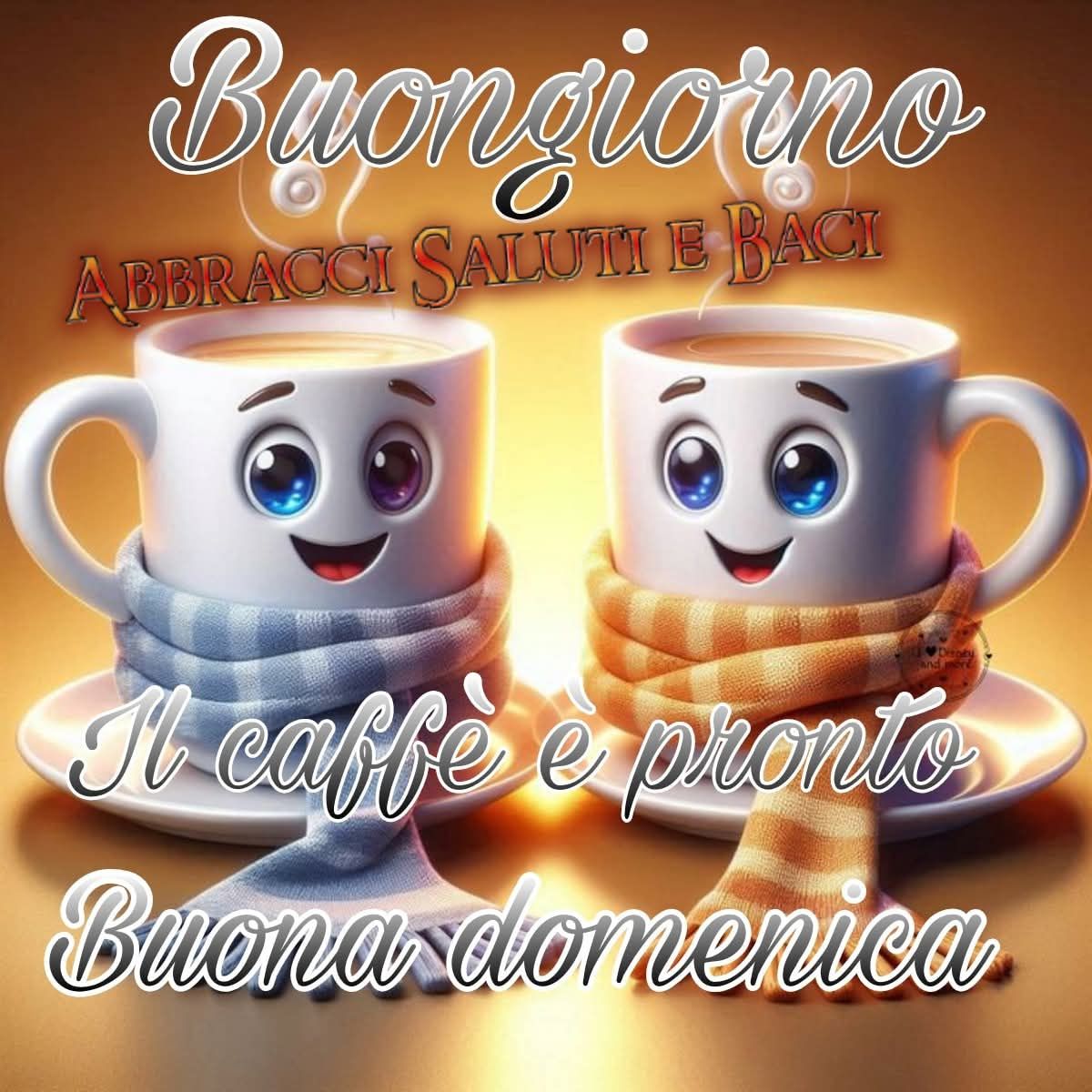 Buongiorno con un caffè | A tutti Buona Domenica e buon caffè ☕ ☕ ☕ ☕ ☕ ...