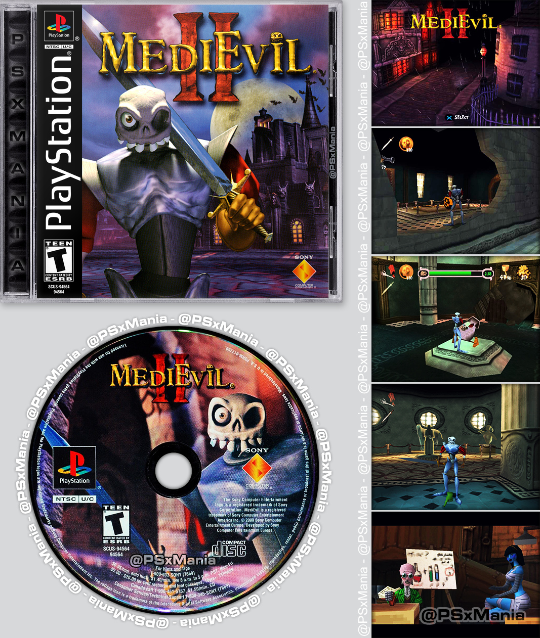 Medievil II released for PlayStation in 2000