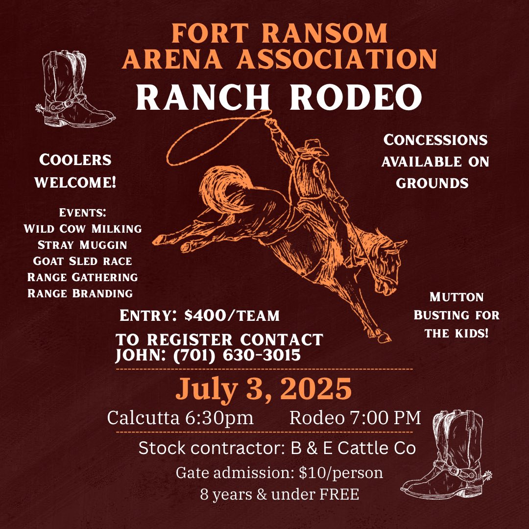Miss Rodeo Fort Ransom Arena Association Royalty | Fort Ransom ND