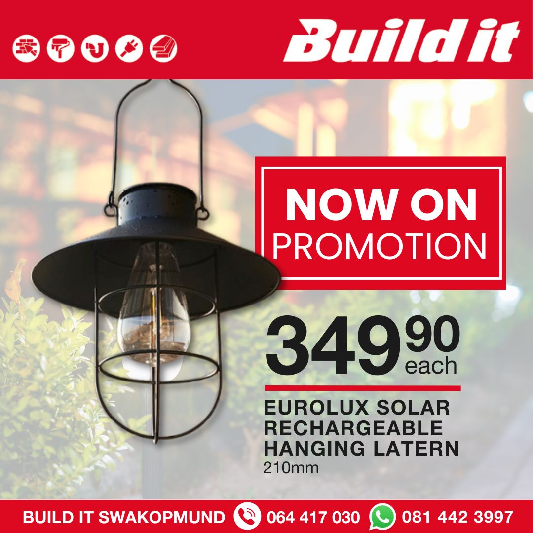 Build - 💡 Light Up Your Space with Eurolux Hanging Solar Lights! ☀️ No ...