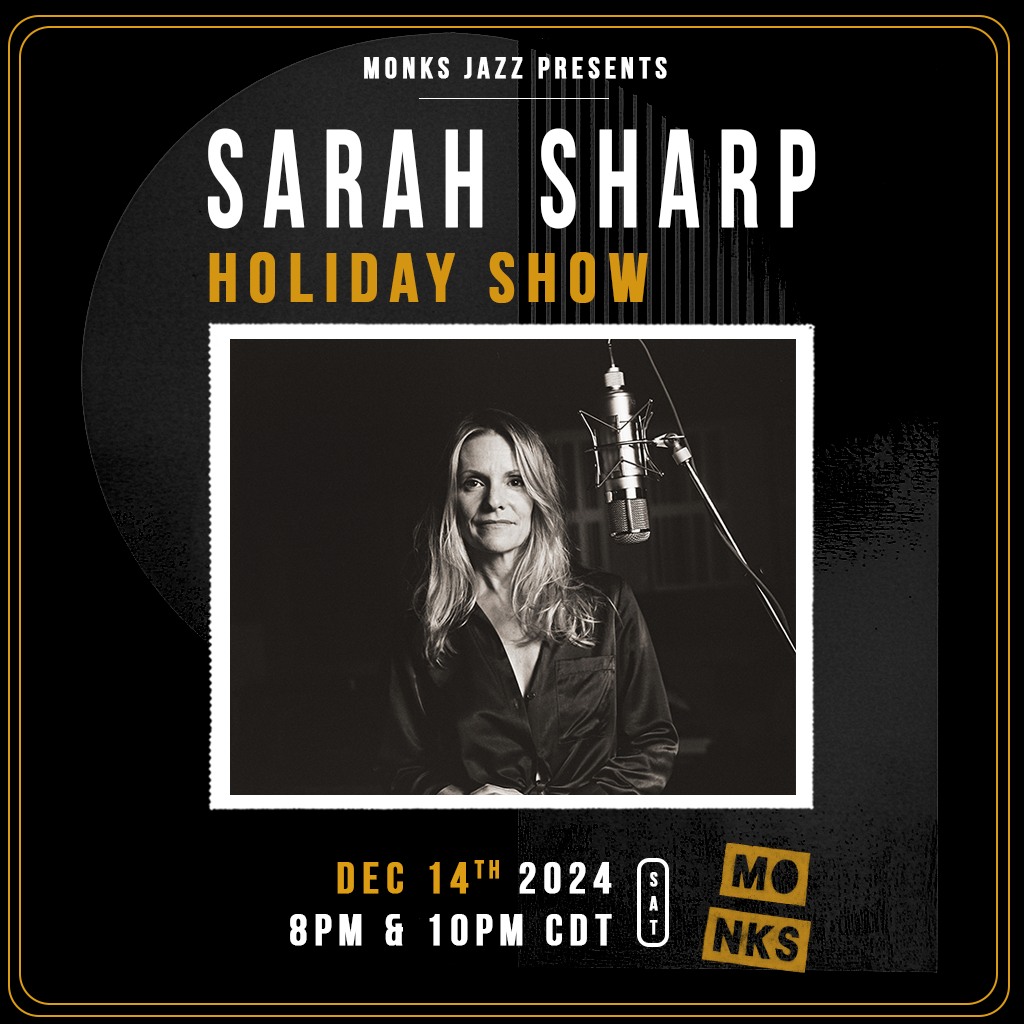 Sarah Sharp - We are so excited to play Monks Jazz this... | Facebook