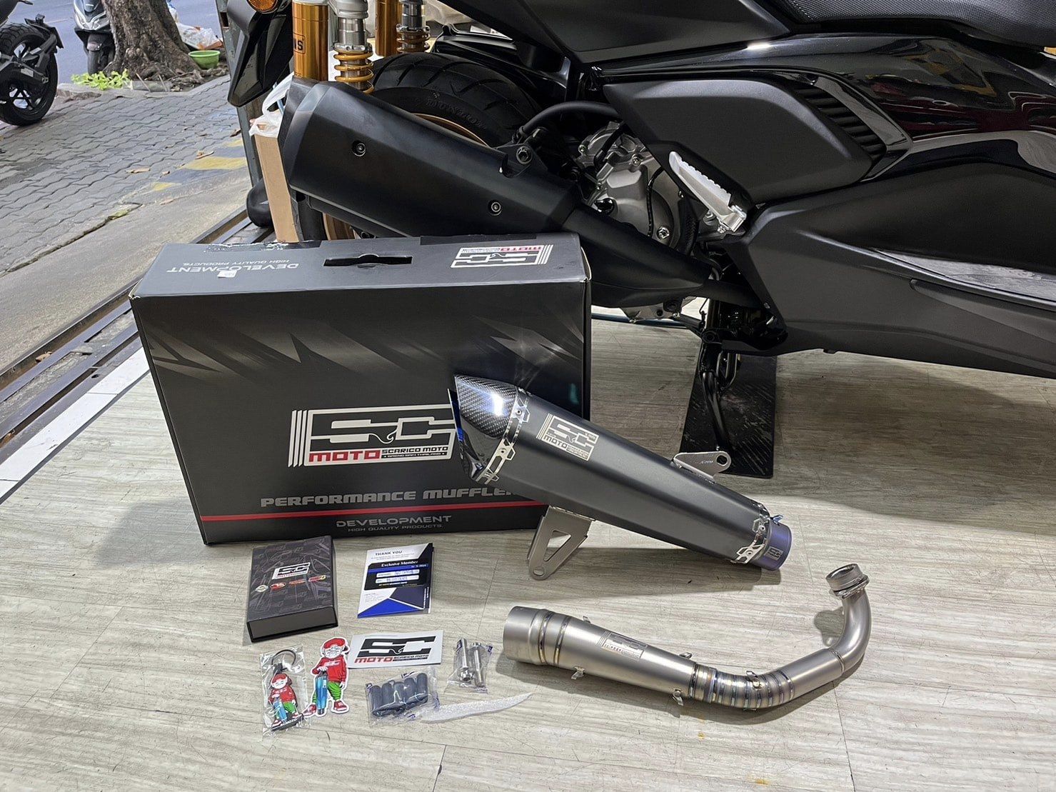 KittisakRacing - ท่อ SC Moto Full Titanium Xmax 300.... | Facebook
