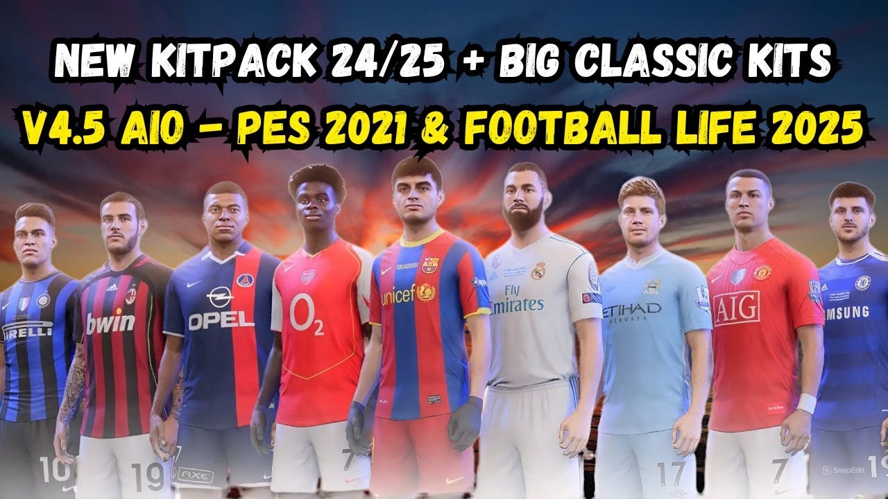 Pes-files.ru - PES 2021 Ultimate Kitpack 202425 & Classic Kits v4.5 by ...