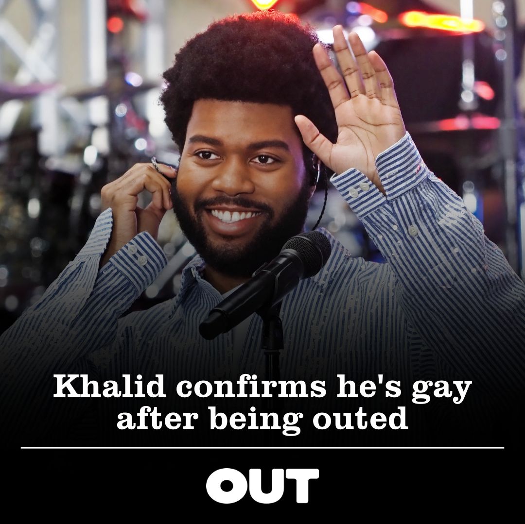 Out Magazine - R&B star Khlaid has come out as gay after...