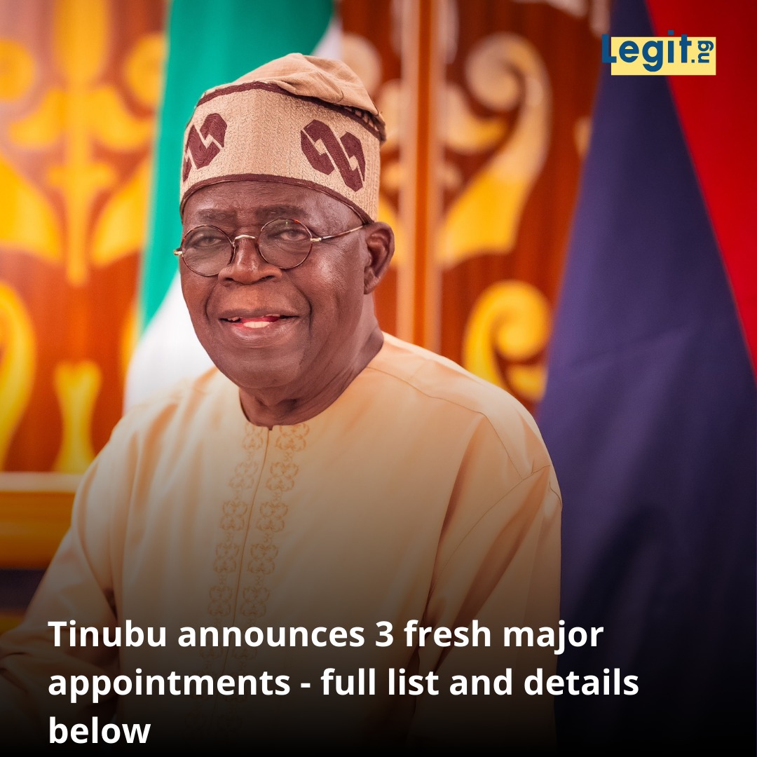 Legit.ng - President Bola Tinubu has announced three fresh... | Facebook
