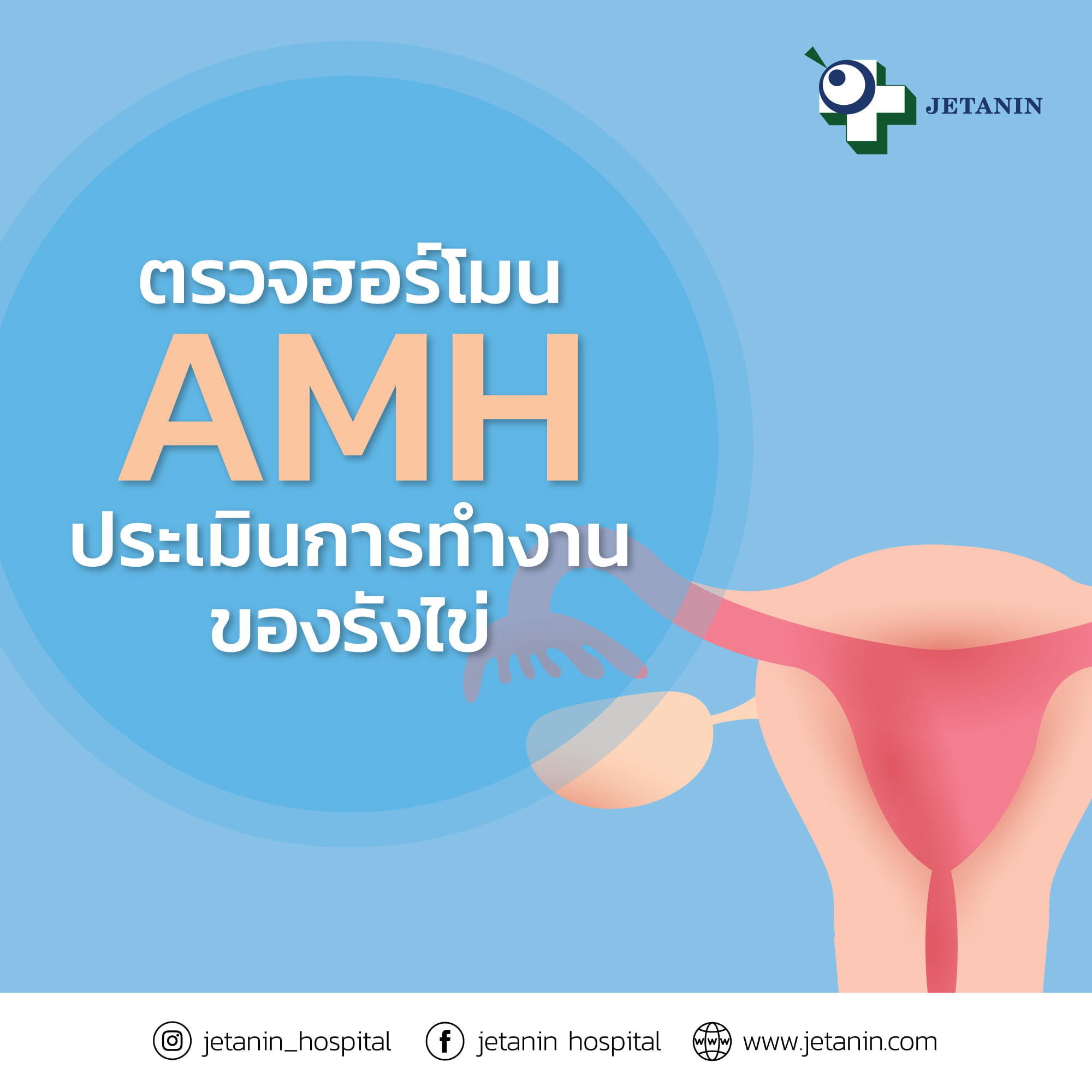 ในการรักษาภาวะผู้มีบุตรยาก... - Jetanin Hospital