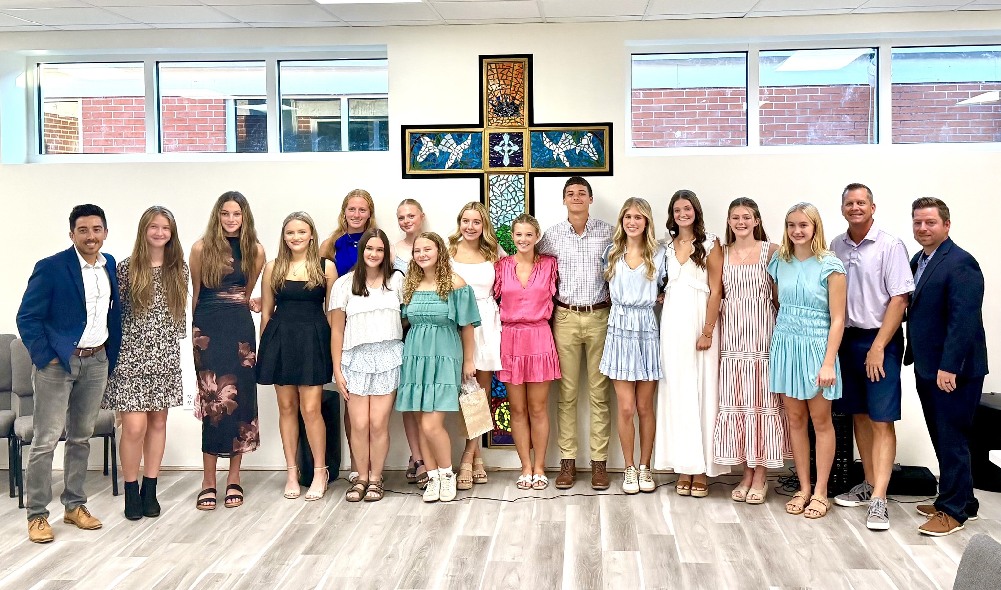First - Welcome and congratulations to our new class of confirmands ...