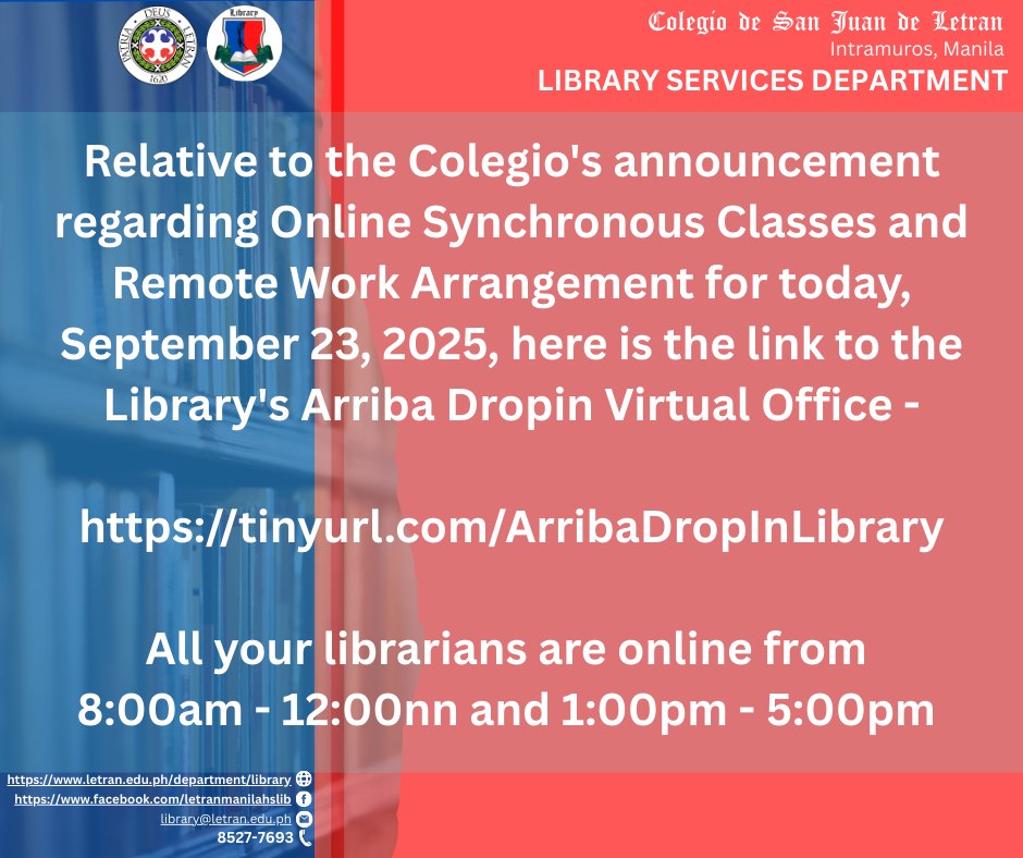 Letran Manila Library | Manila