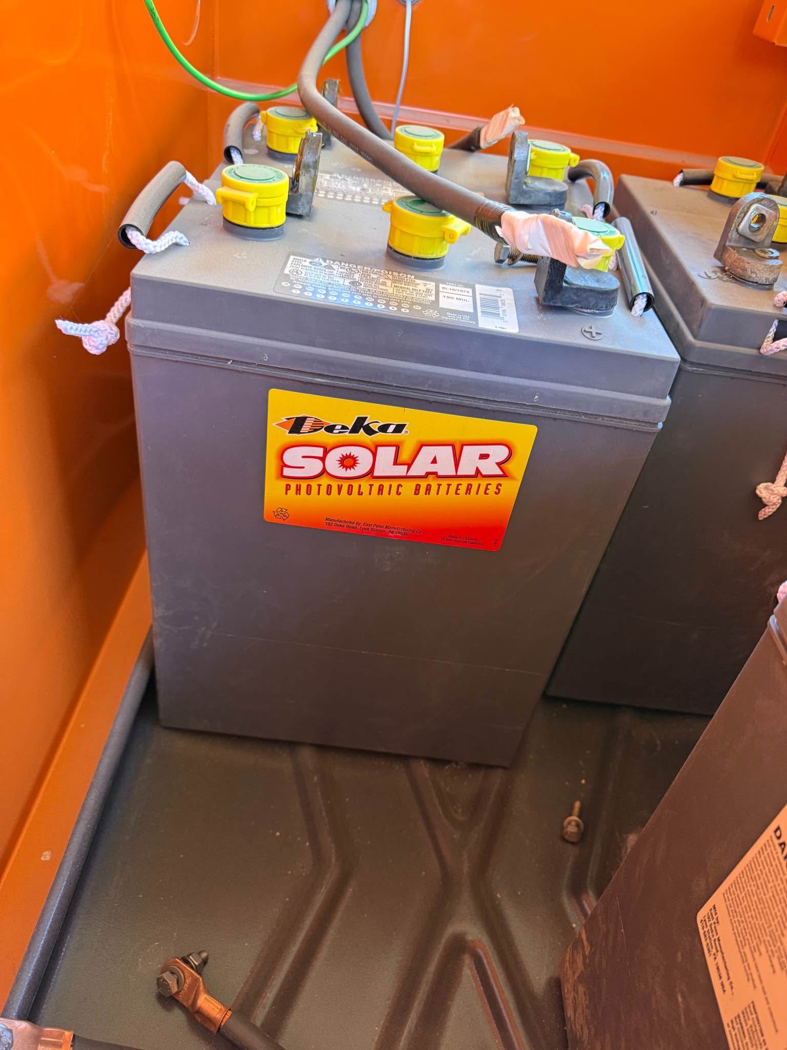 12 Deka Pro Master 8L16 Flooded 6V 370Ah Deep Cycle Batteries with 1 ...