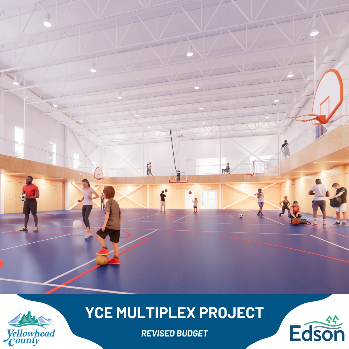 Yellowhead - YCE Multiplex Update – New Budget Approved (Edson, Alberta ...