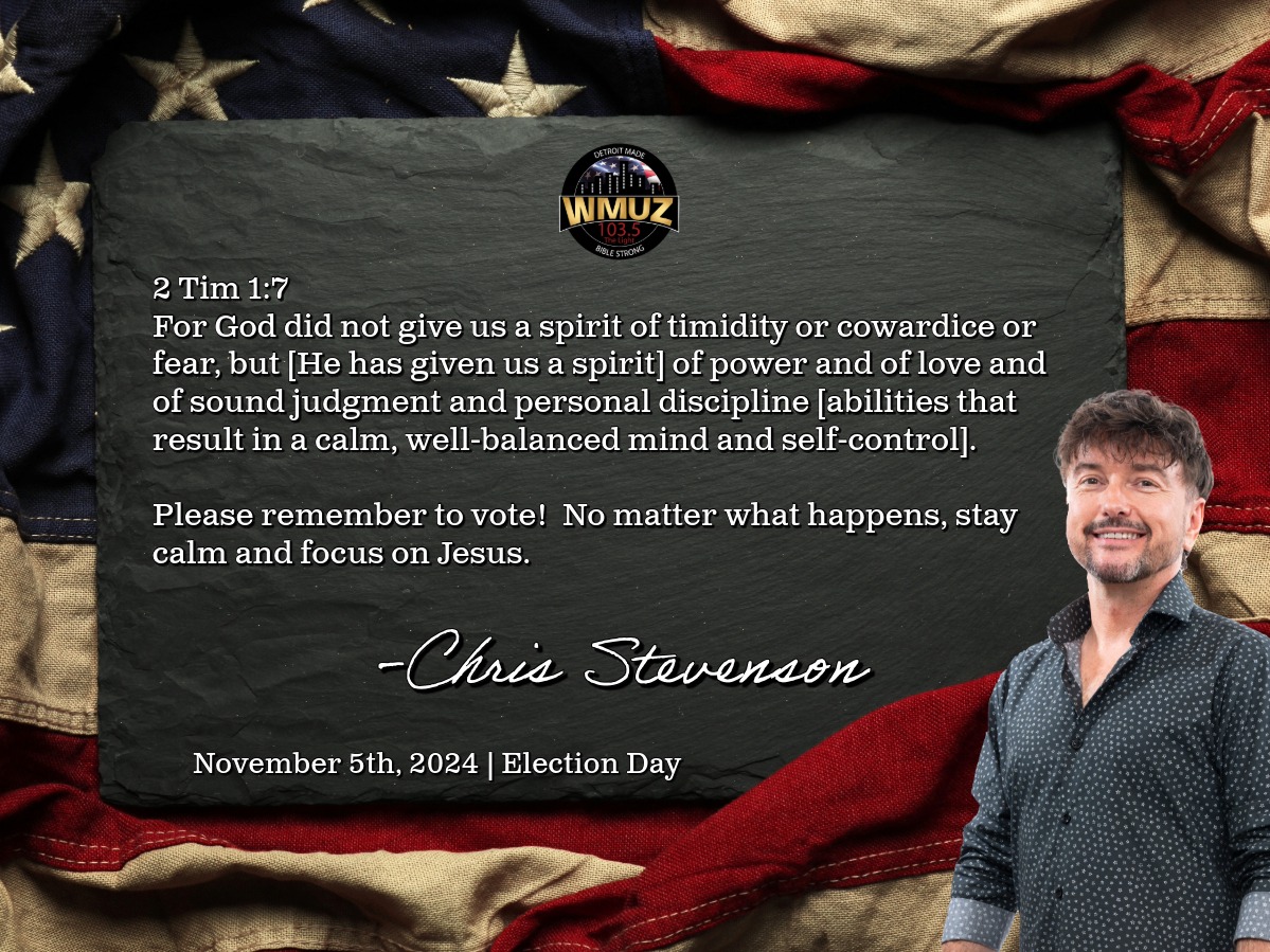 A message from Chris Stevenson - WMUZ 103.5 FM - The Light | Facebook