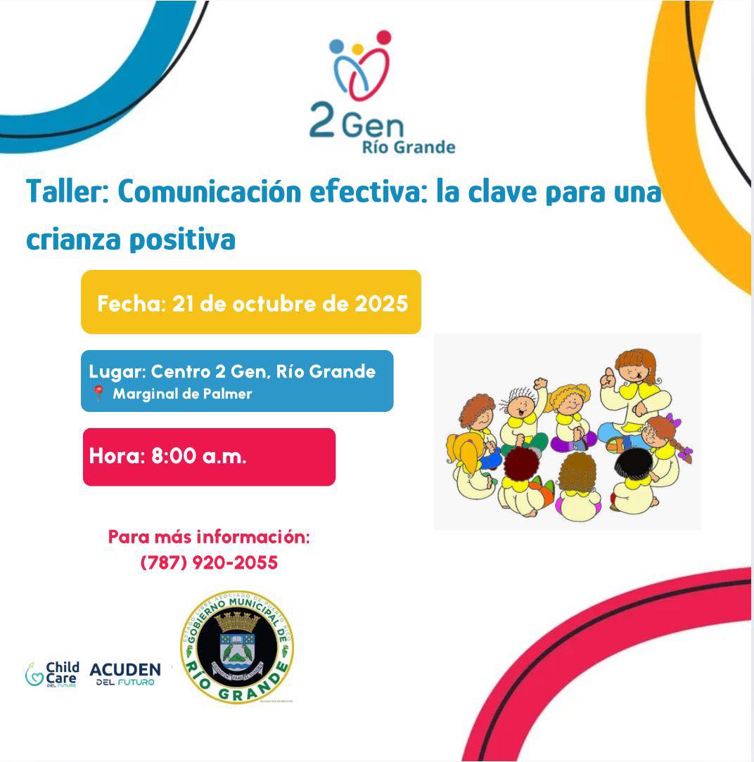 Municipio - El Centro 2 Gen en Río Grande te invita al taller ...