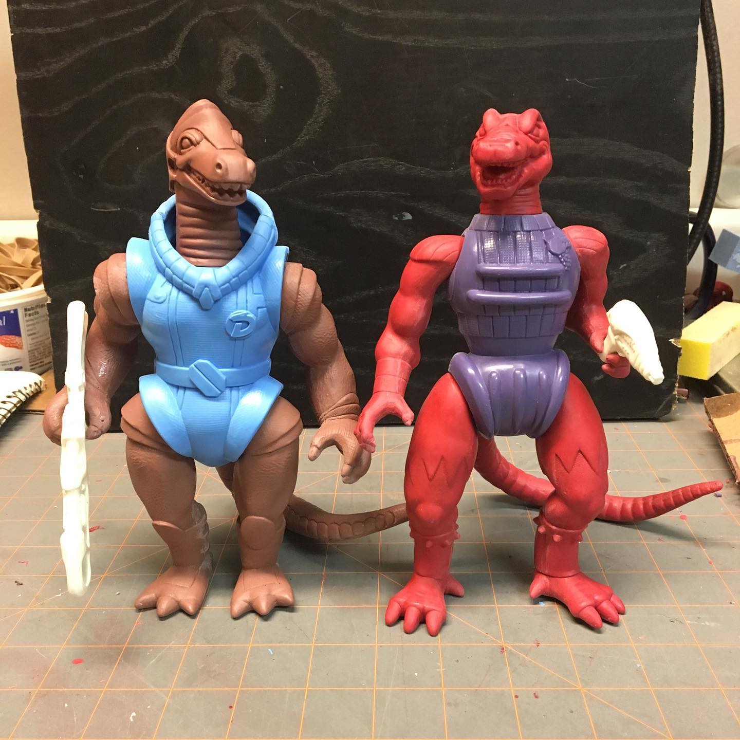 The boys in their final kit form.... - MasterTurtle Customs | Facebook