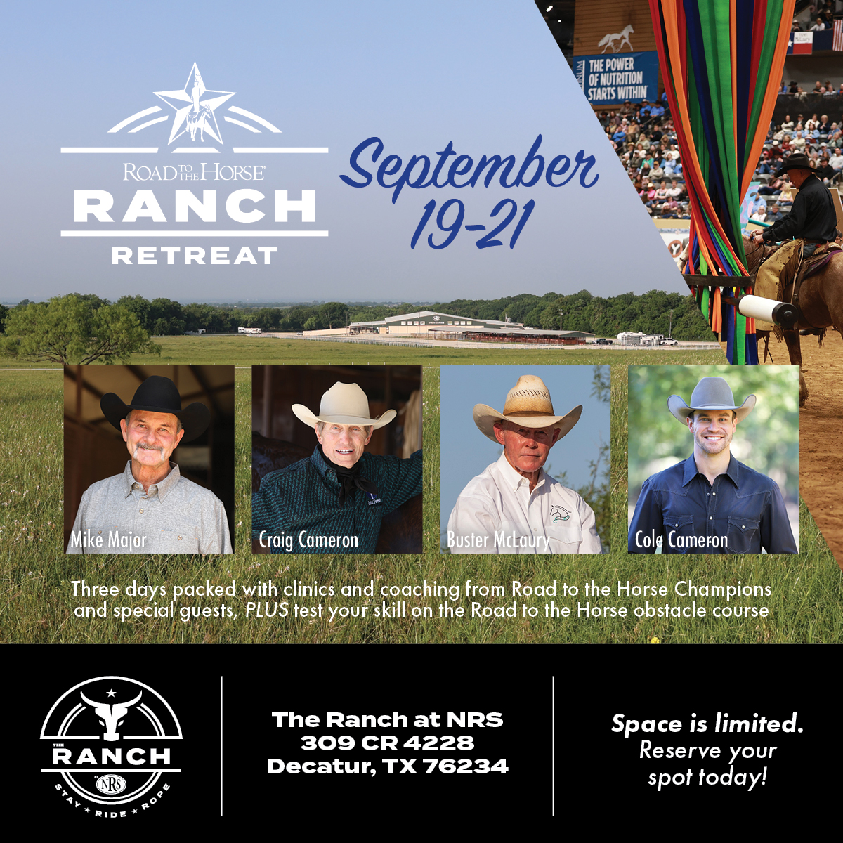 Road - 🚨 Just Announced - Road to the Horse Ranch Retreat! 🚨 Elevate ...