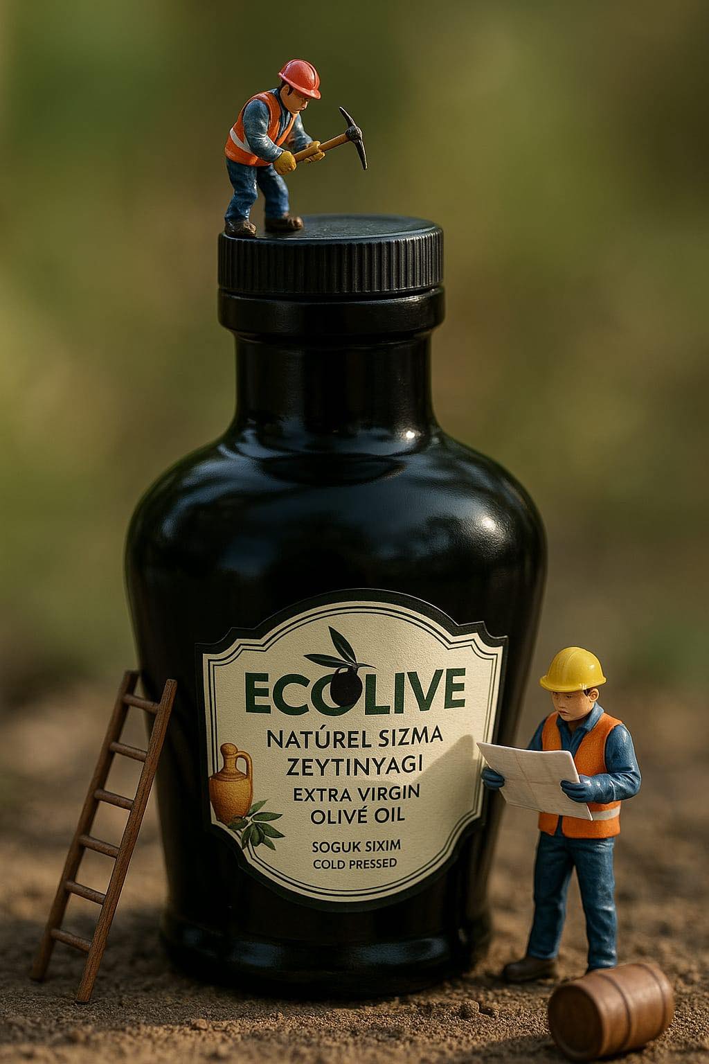 Ecolive Zeytincilik - Ürünün kalitesi kadar şık tasarımı da önemsiyoruz ...
