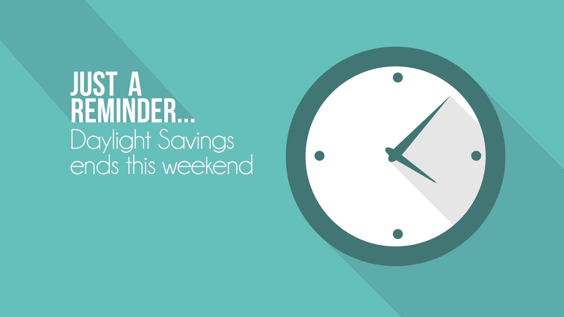 LCBC Church - Just a reminder - Turn your clocks back an hour tonight ...