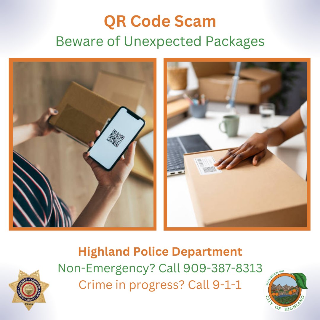 Highland - 🚨 Scam Alert🚨 Lately, scammers have been sending out random ...