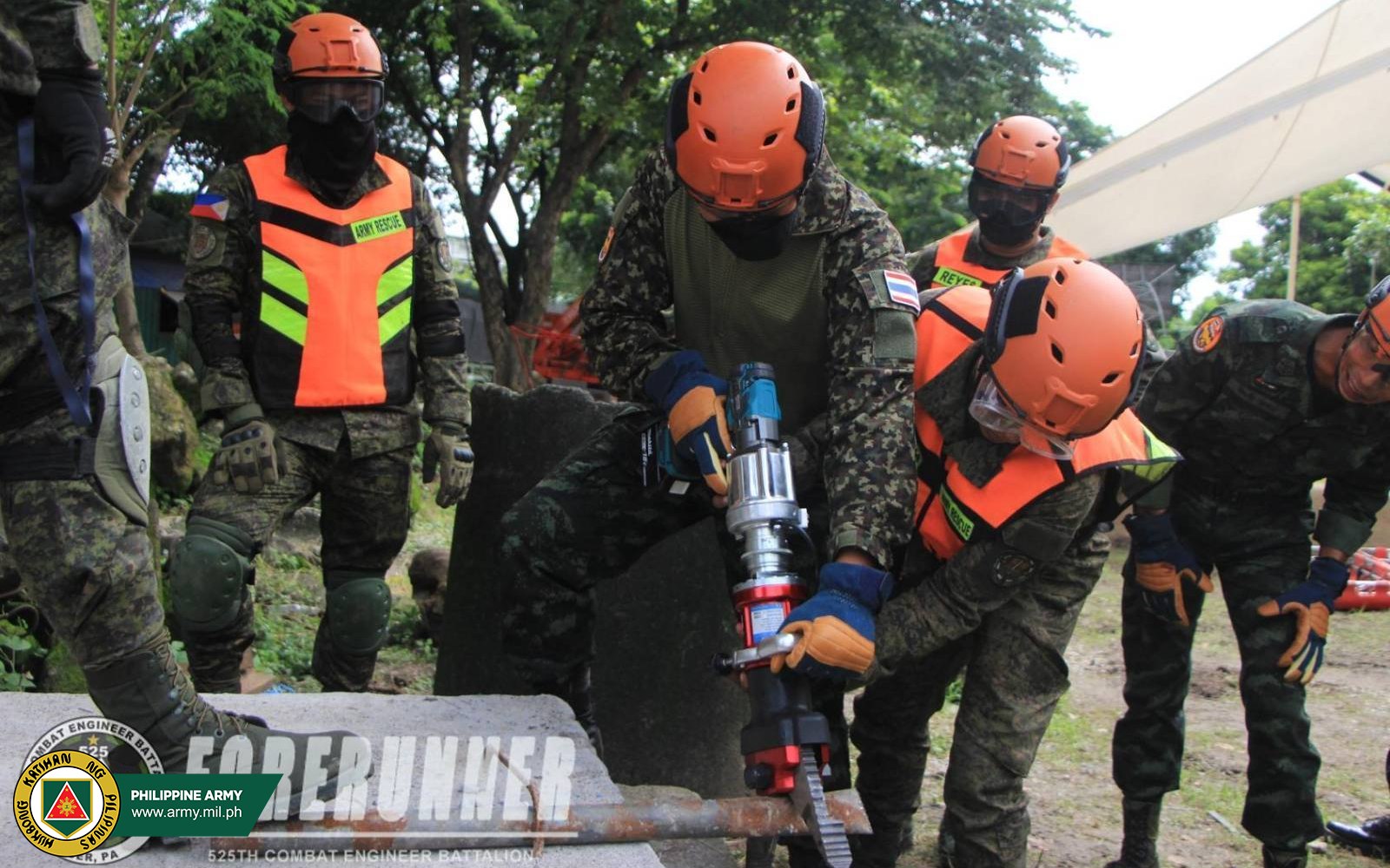 Philippine - ⁨📷⁩ ⁨⁨⁨⁨The 525th Combat Engineer Battalion (525CEBn), the ...