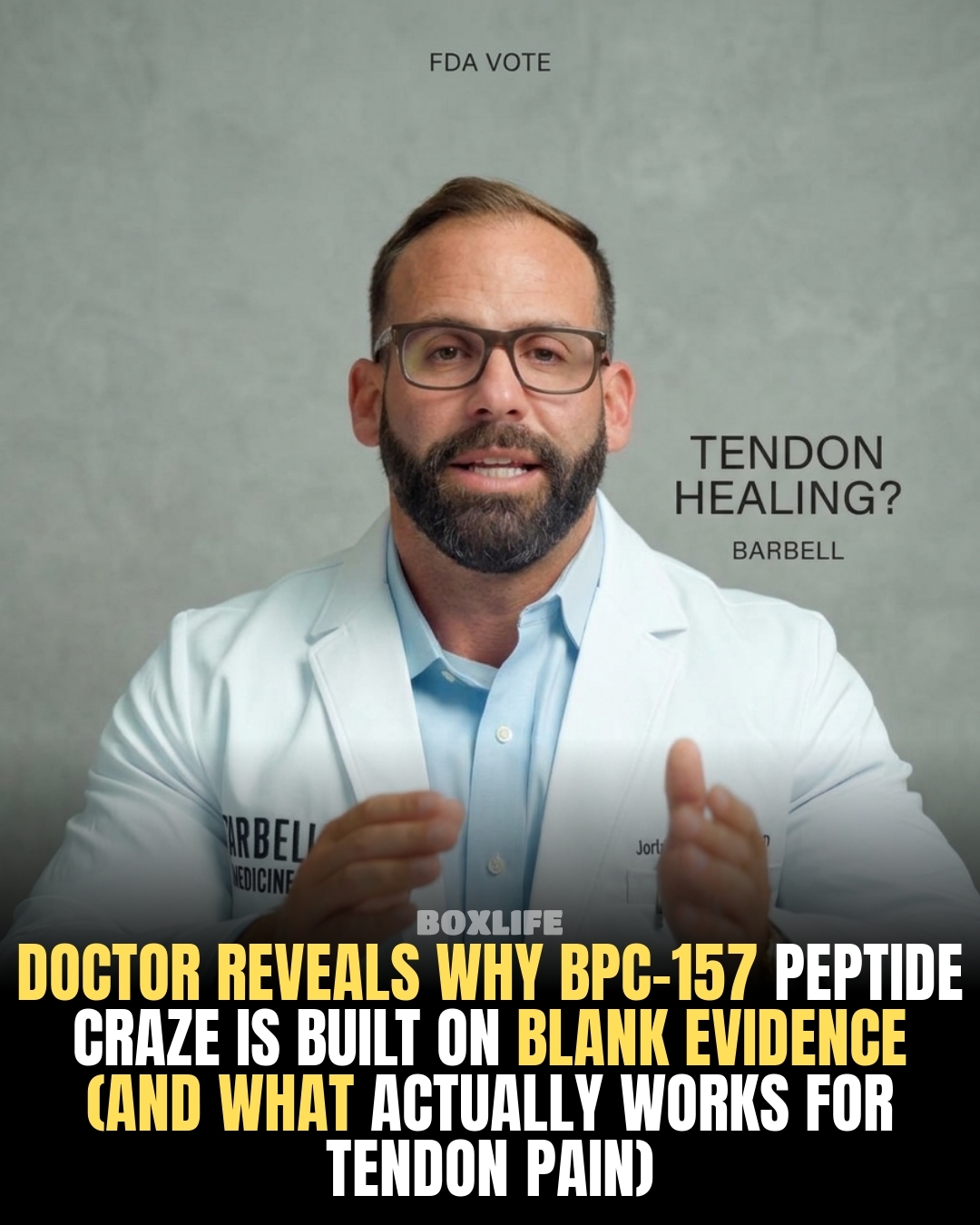 bpc-157 healthletic Dr. Jordan Feigenbaum delivers a scathing critique of the peptide therapy craze, arguing the FDA panel erred by valuing consumer demand over medical evidence. He highlights the risk-benefit “fog,” legal precedents denying Injection Therapy in Corona, Quantity:1-Bottle Animal_Cattle