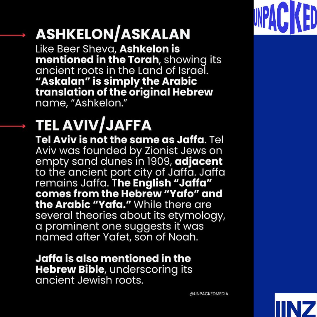The Israel - You’ve probably seen maps claiming that Israeli cities ...