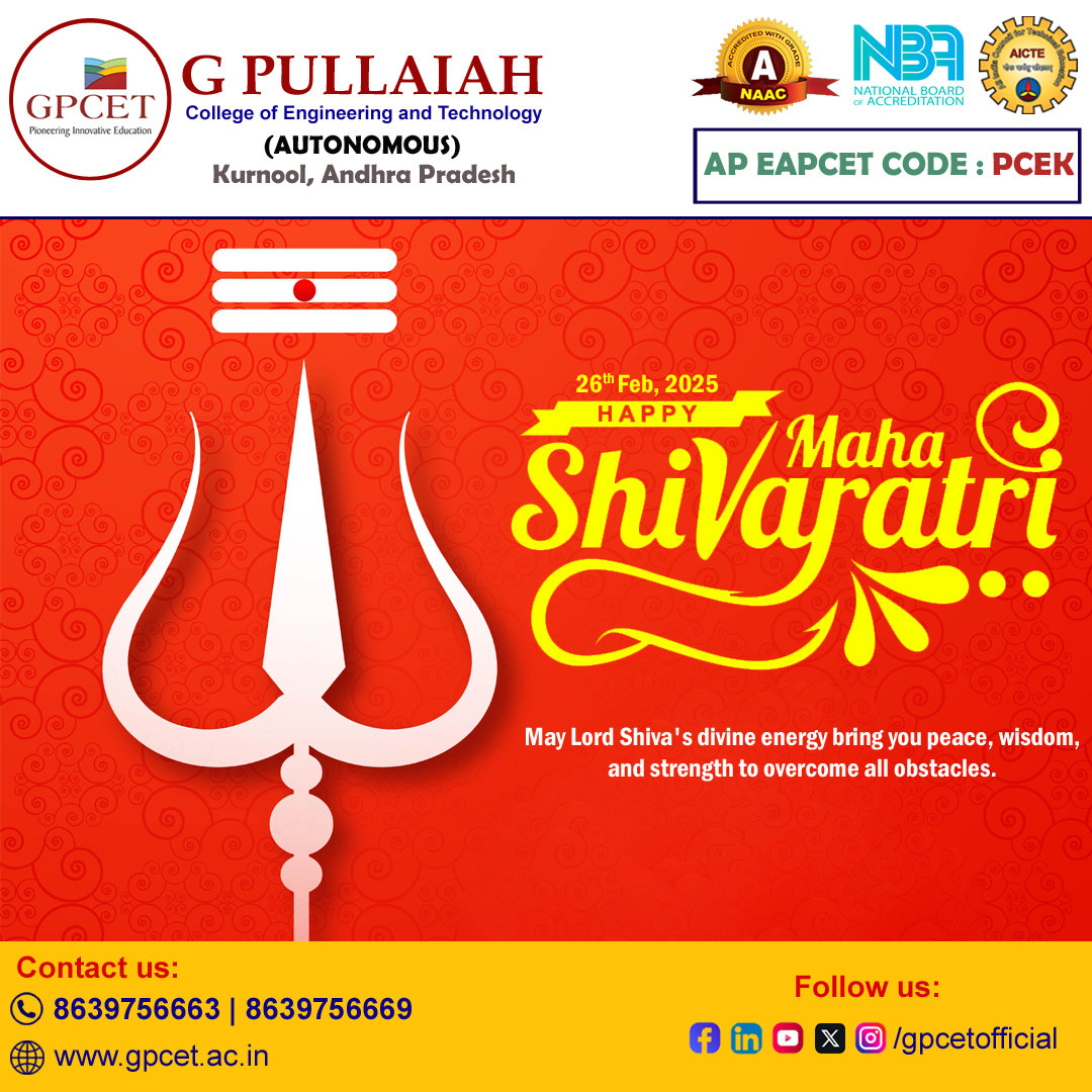 G. Pullaiah - 🔱 Happy Maha Shivaratri! 🔱 On this auspicious occasion of ...