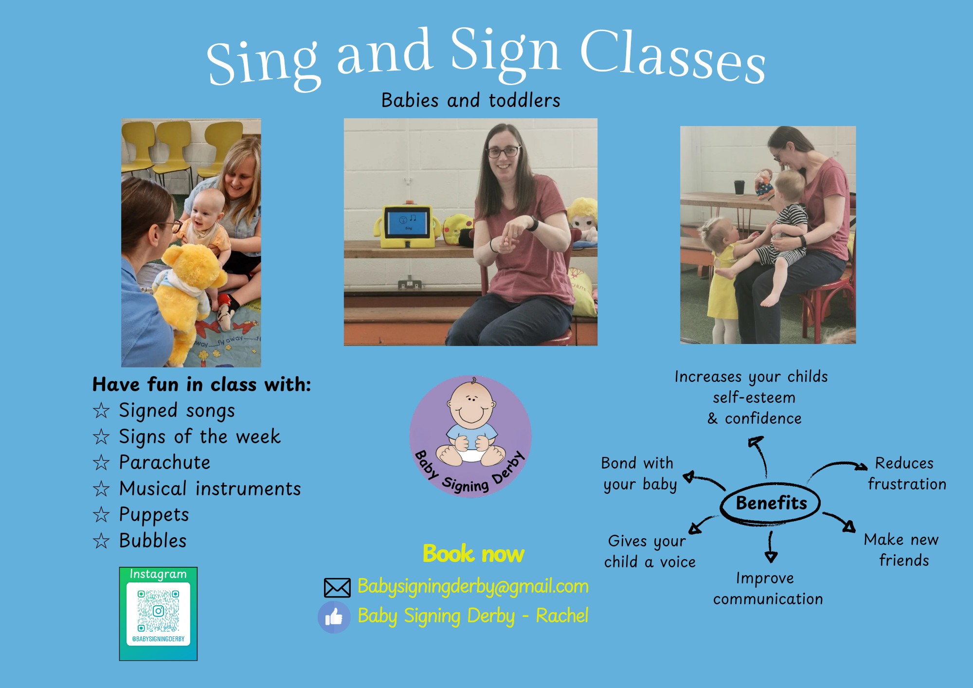 Kirk - This Thursday in the hall. 11.15am. Sing and sign class ...