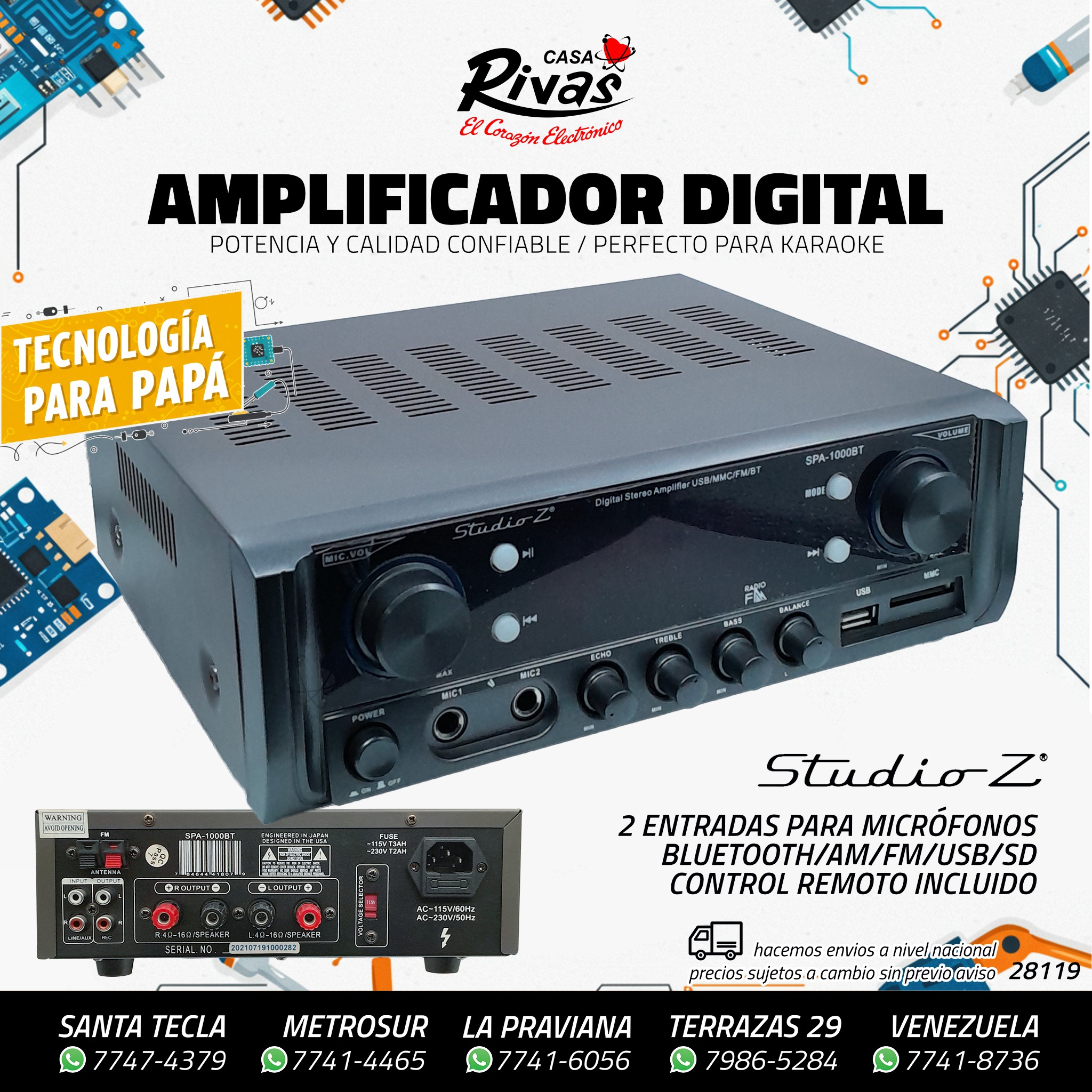 Casa Rivas Electrónica | San Salvador