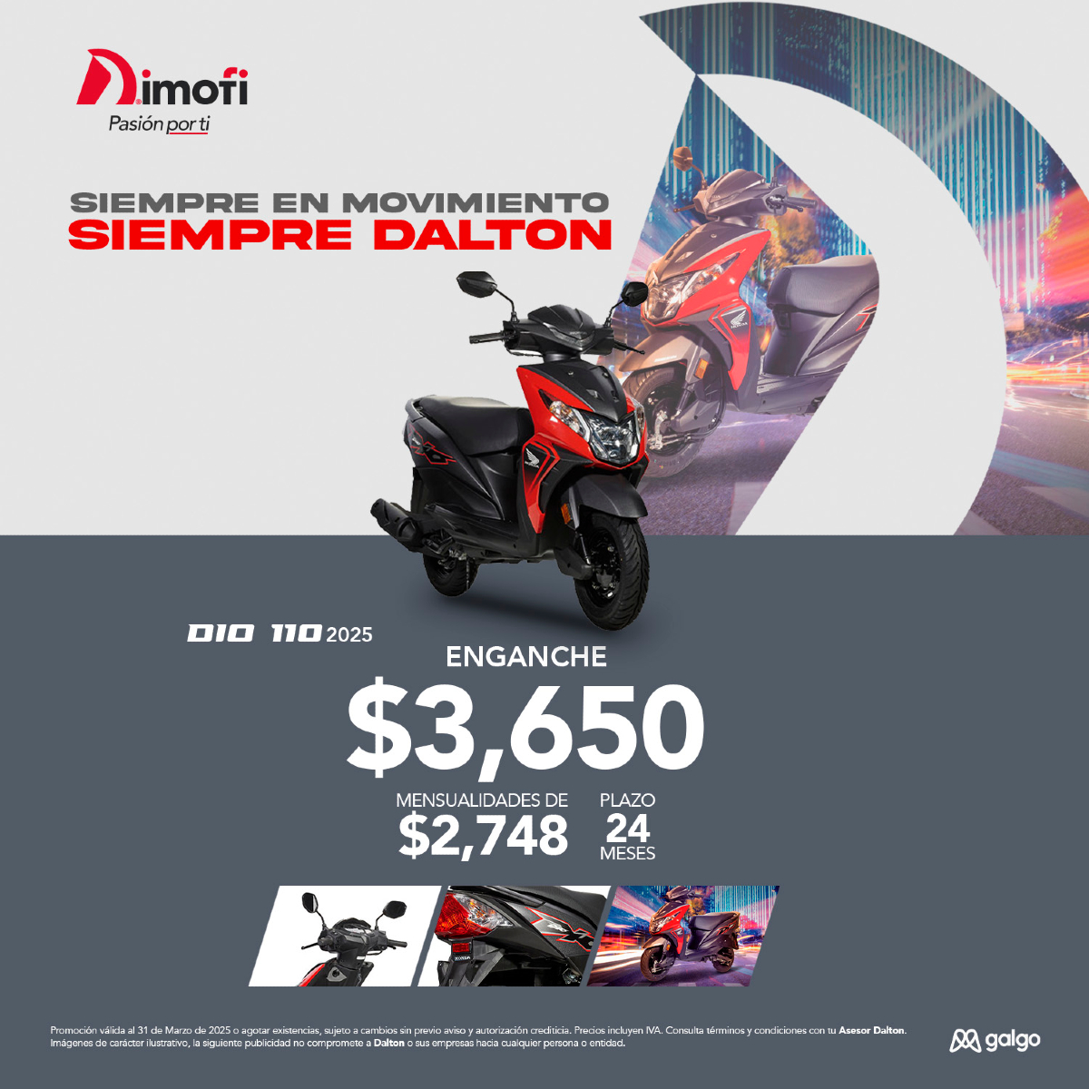 Motos Honda- Dimofi | Zapopan