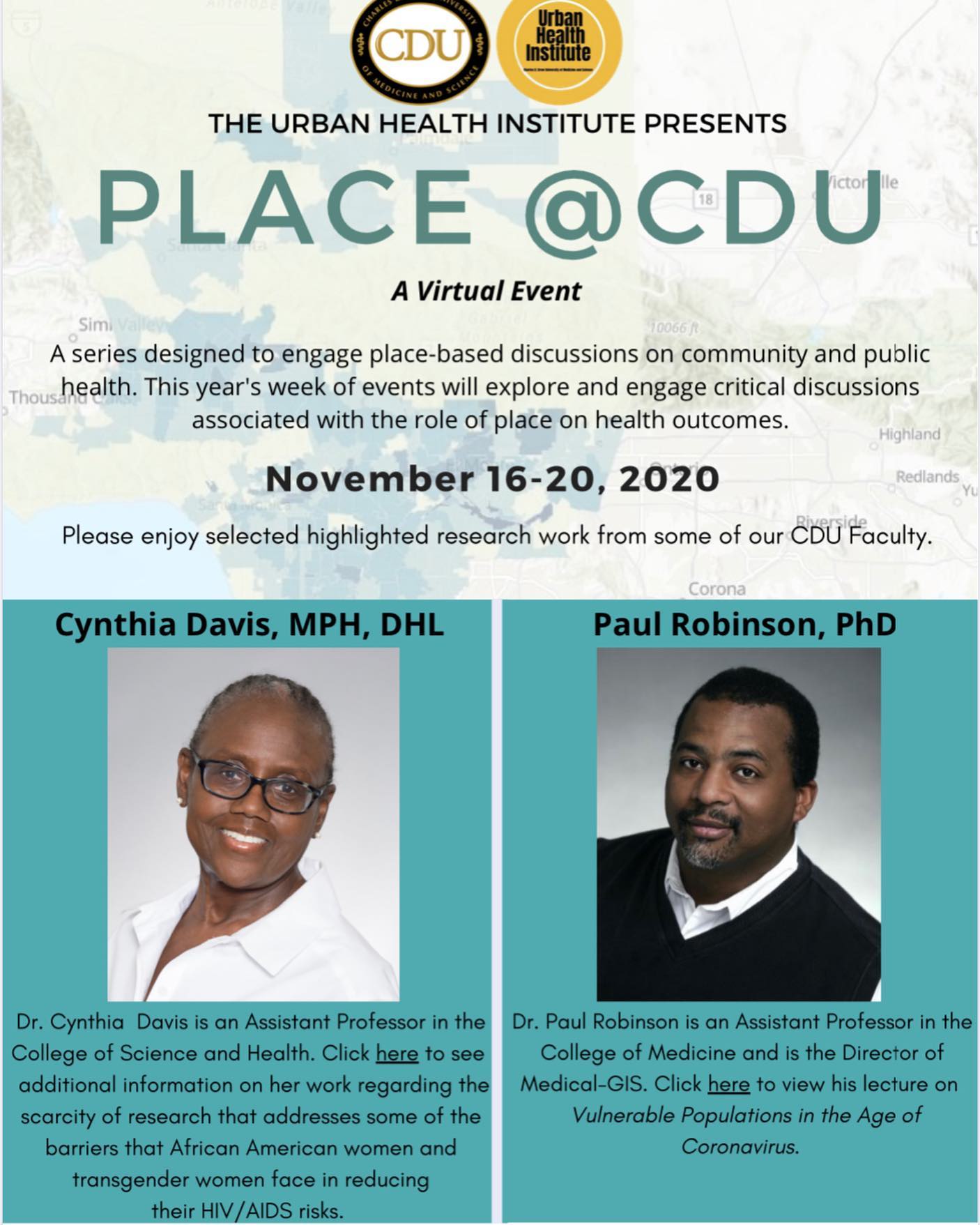 Charles R. Drew University Urban Health Institute | Los Angeles CA