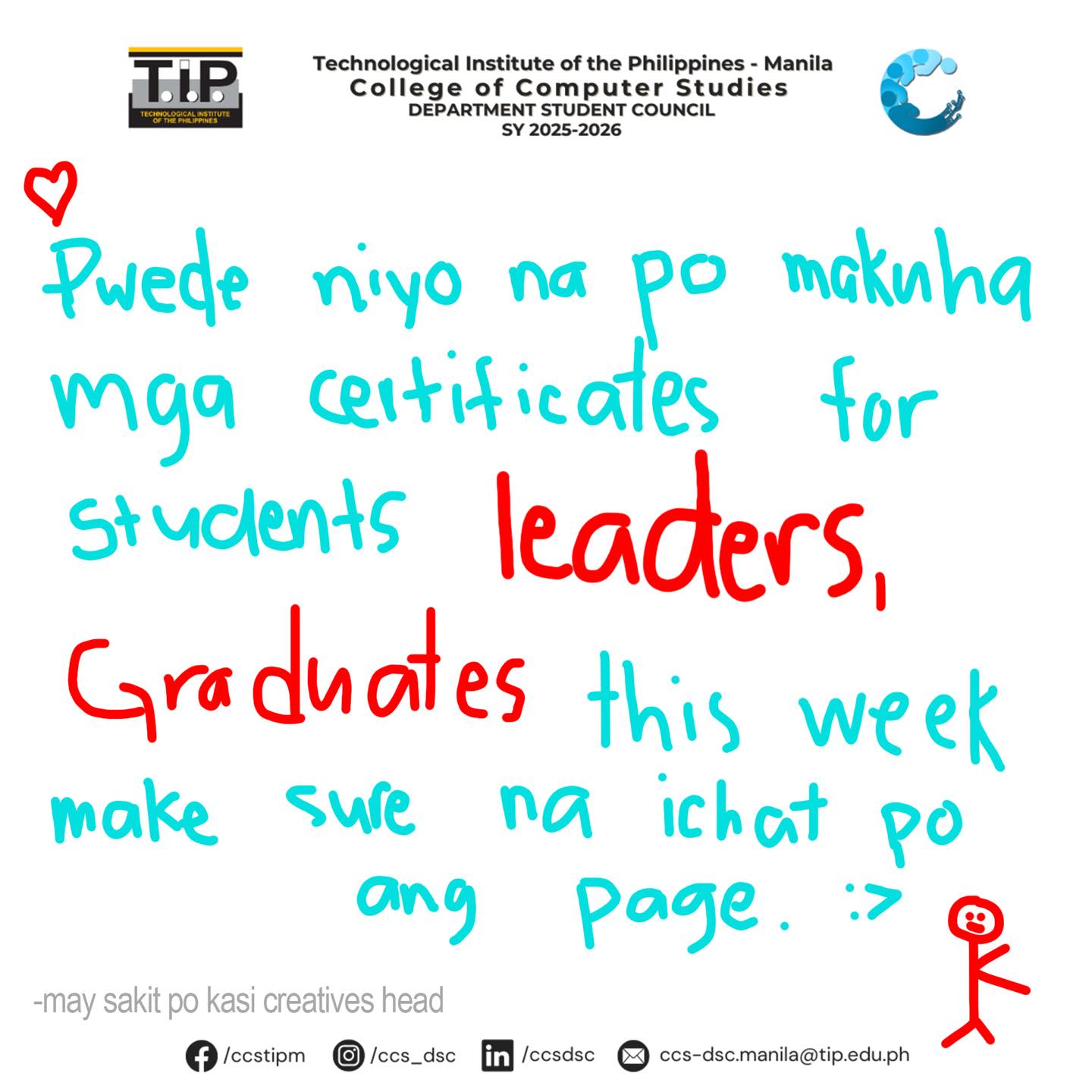 College of Computer Studies - TIP Manila