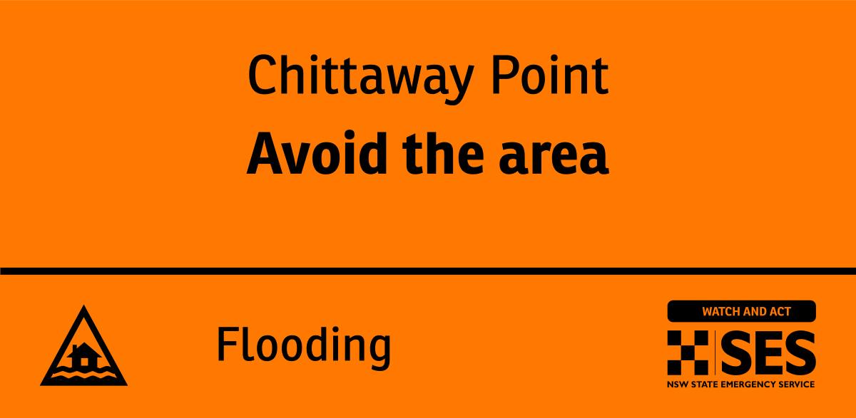 Hunter - Chittaway Point flooding Avoid the area Watch and Act The NSW ...
