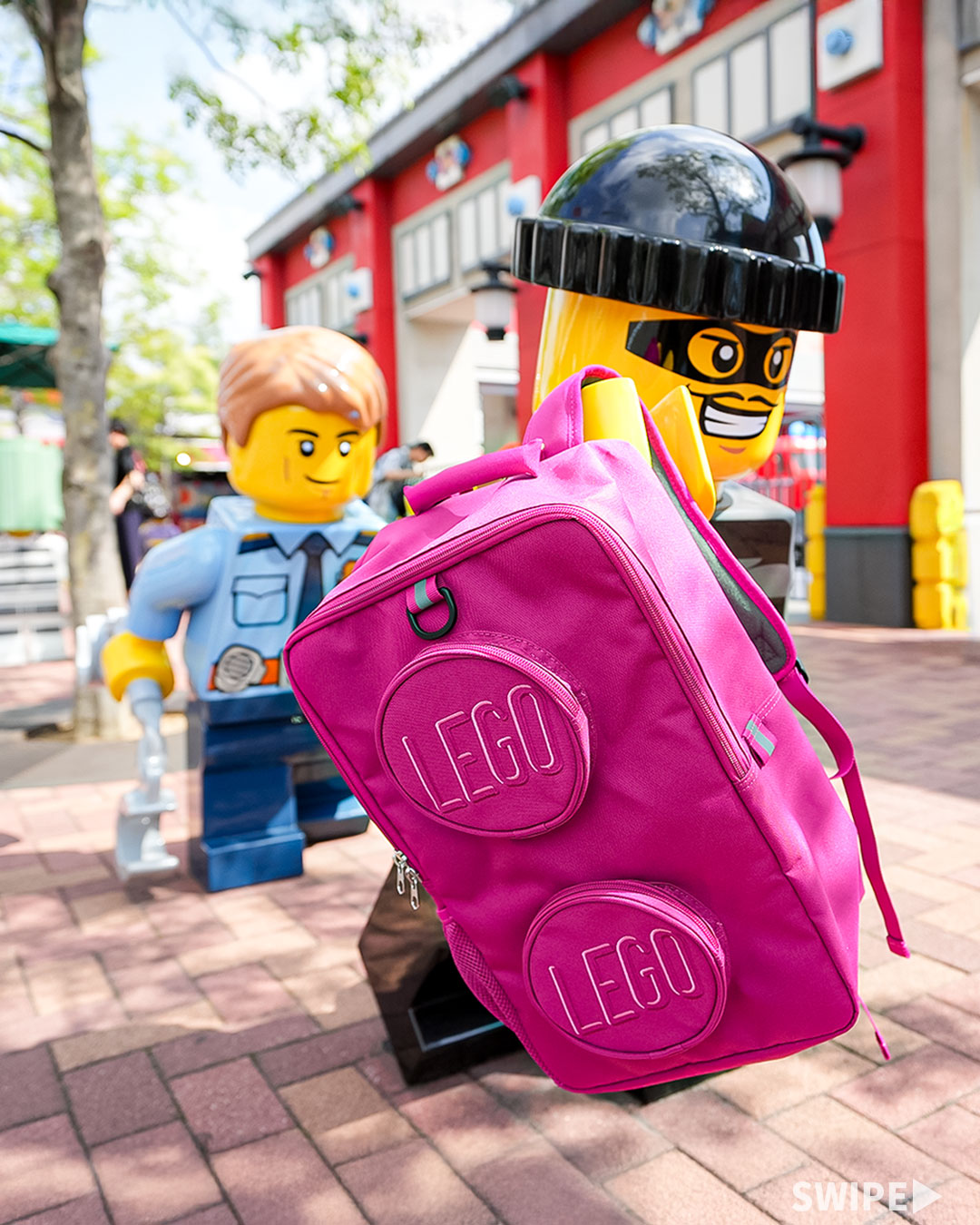 LEGO ピンク リュック レゴランド バックパックキッズ 新色登場 