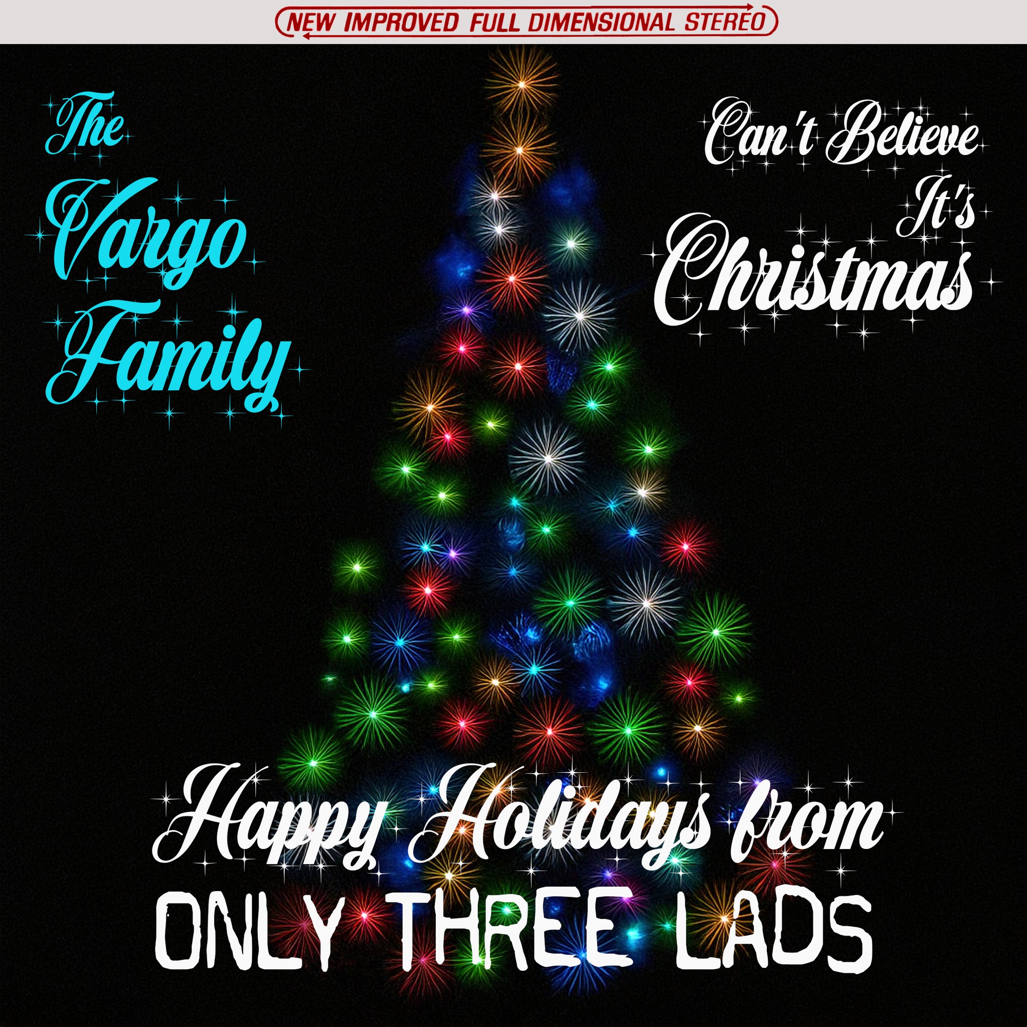 Only Three Lads' musical Christmas message and gratitude