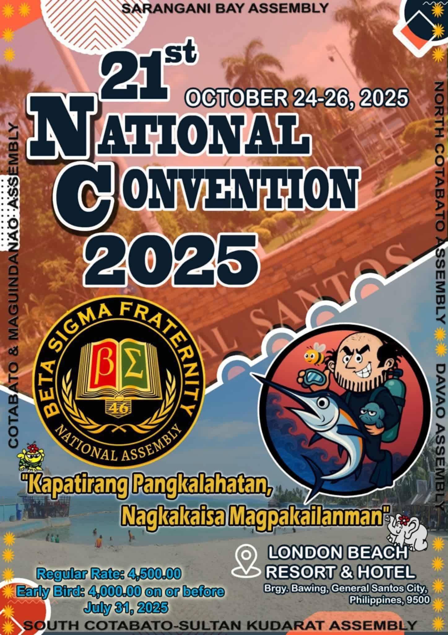 PUP-Ragay - 🔥 21st National Convention 2025 🔥 📅 October 24–26, 2025 📍 ...