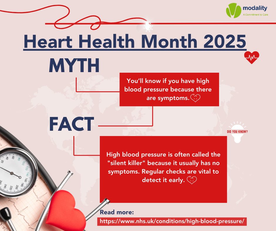 Modality - Take charge of your heart health Learn more: https://www.nhs ...