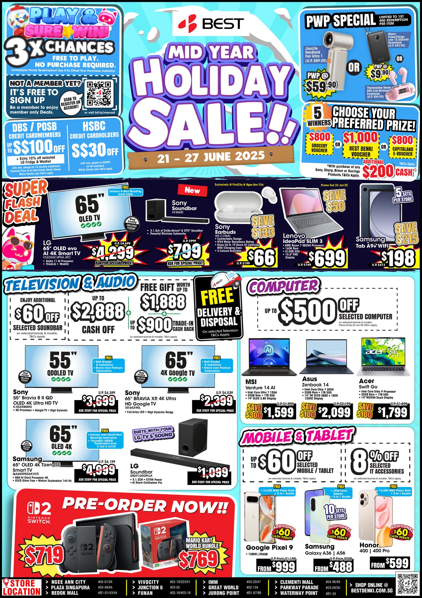 BEST - The Best Denki Mid-Year Holiday Sale is on from 21 to 27 June ...