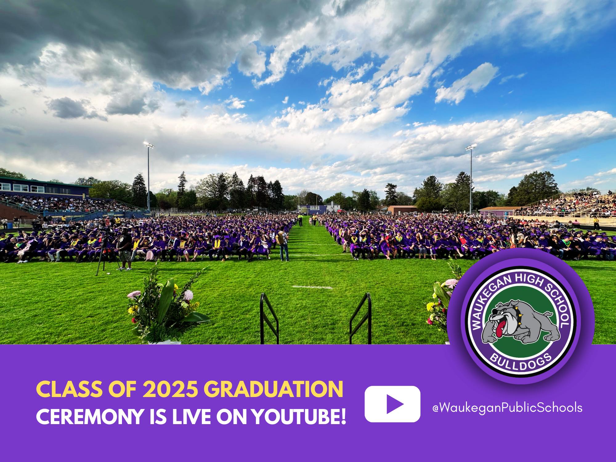 Waukegan - The Waukegan High School Class of 2025 Graduation ceremony ...