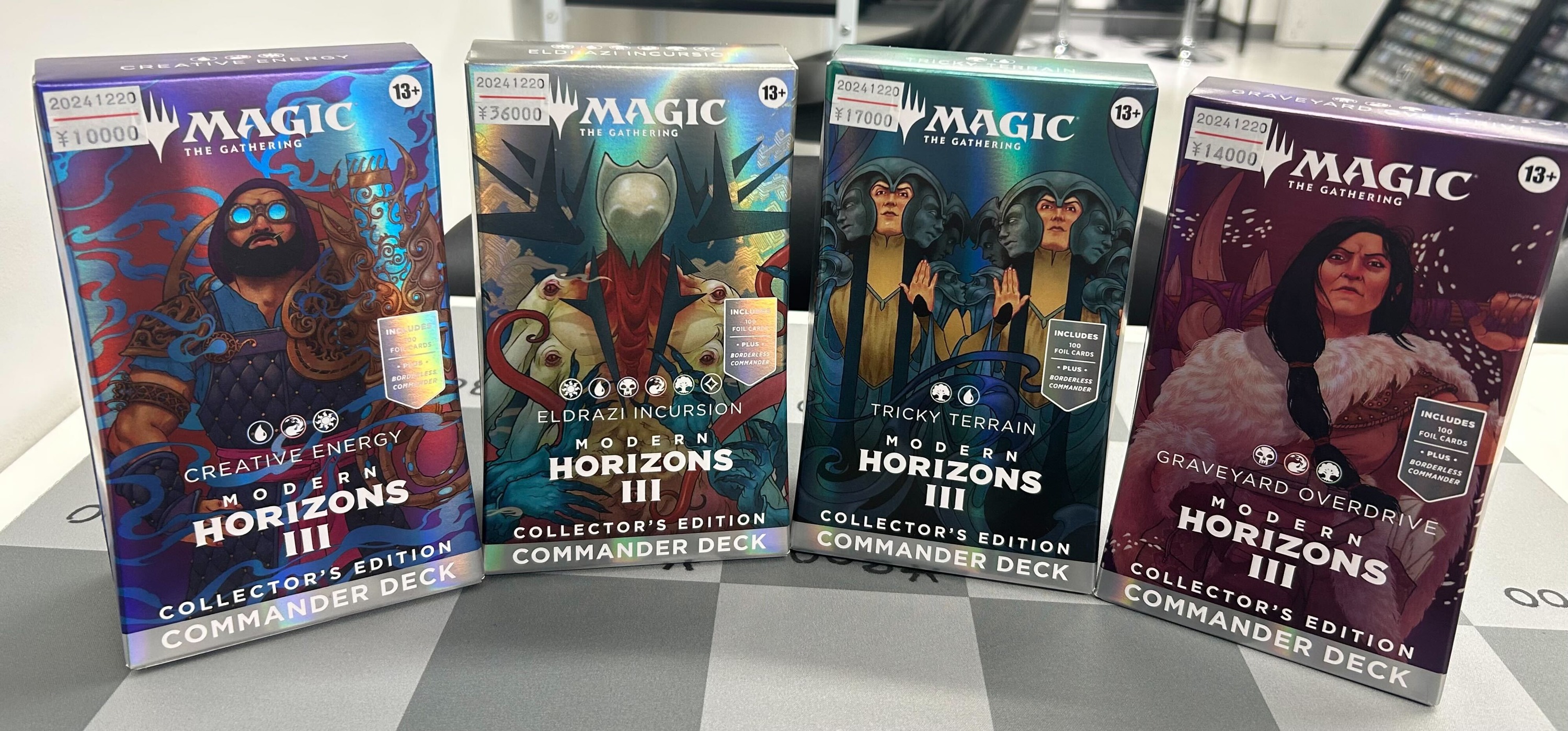 mtg mh3 collector commander decks Magic The Gathering: Modern Horizons 3 theres something for everyone to love in Modern Horizons 3 Commander Decks Magic MH3 Graveyard Overdrive Collector