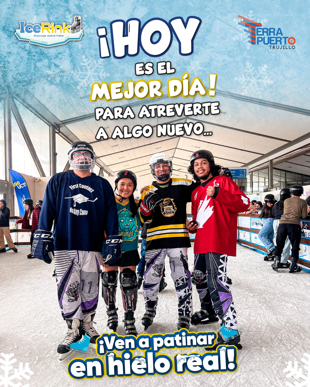 Ice Rink - Hoy es el mejor día para atreverte a algo... | Facebook