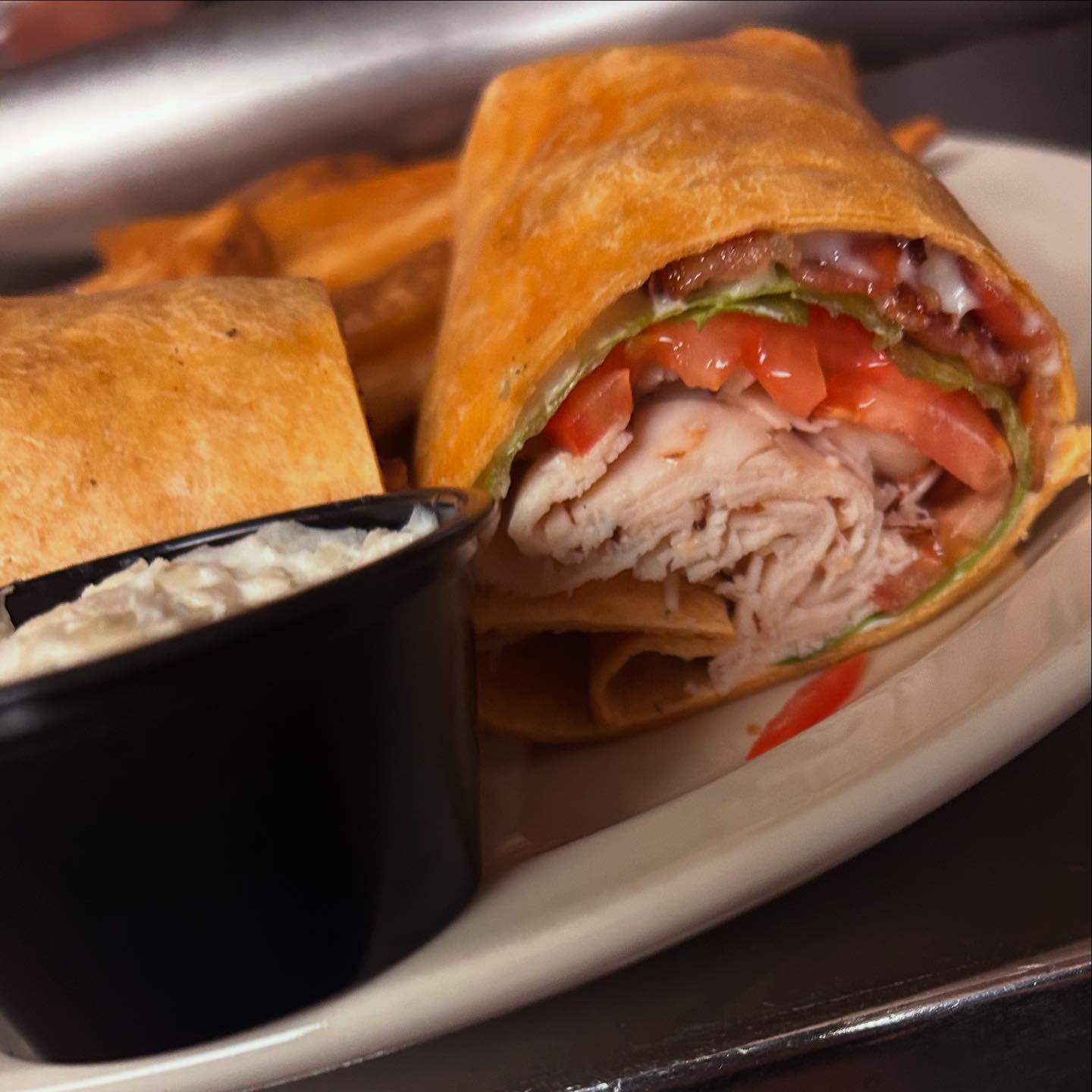 The Irish - Try one of our delicious wraps! Featured: Turkey BLT wrap ...